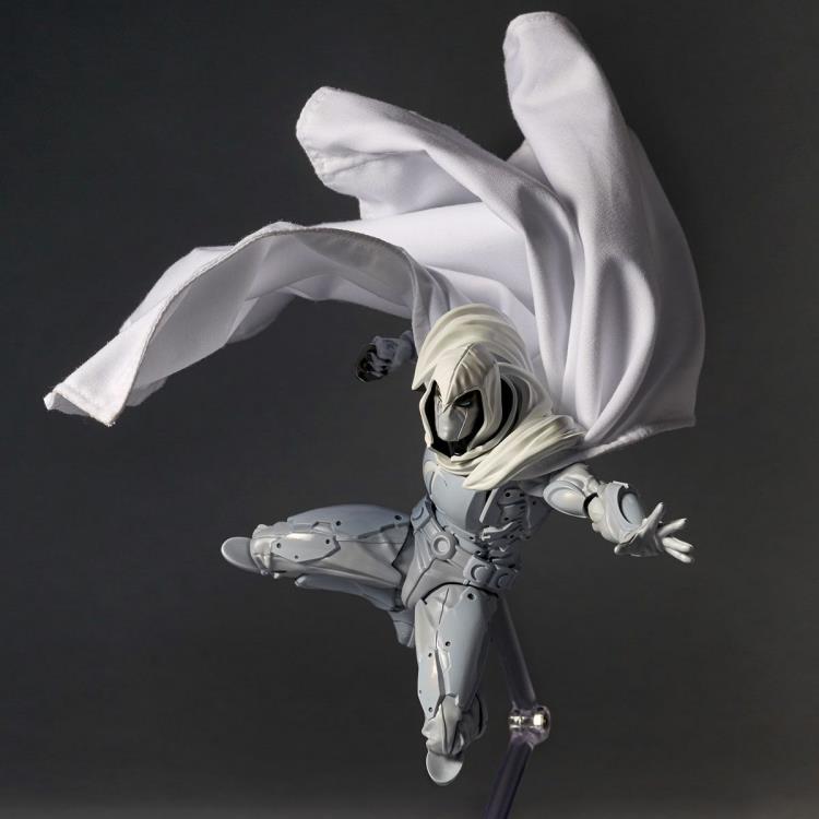 Amazing Yamaguchi Revoltech Moon Knight Action Figure NR013 - Collectible Marvel Superhero Toy for Display & Role Play