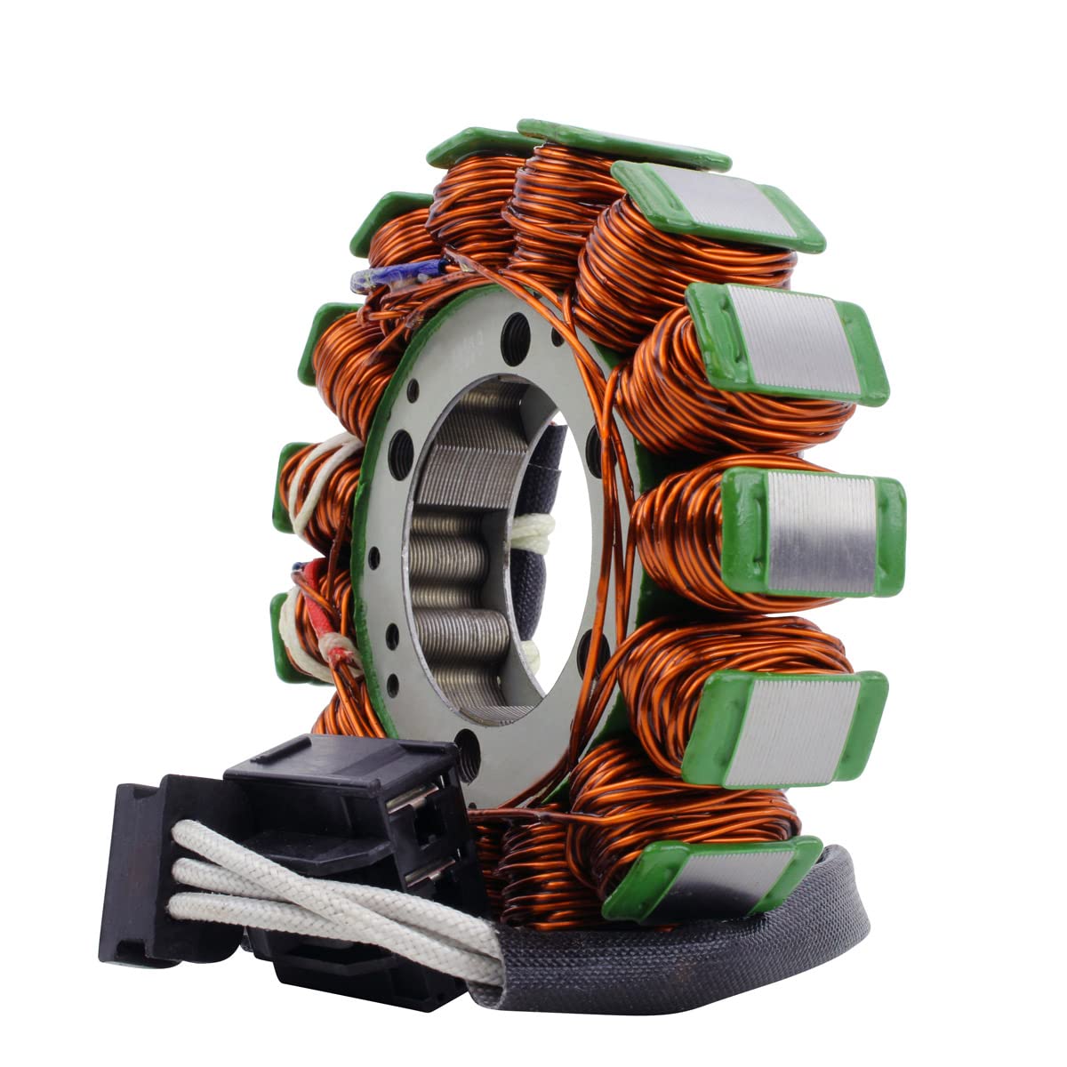 RMSTATOR Replacement Generator Stator for Aprilia RSV 1000 R (2009) & RSV4 1000 Factory/R (2010-2012) & Tuono V4 1000 (2011-2012) - OEM #857201 - High Performance Motorcycle Part for Smooth Power Generation