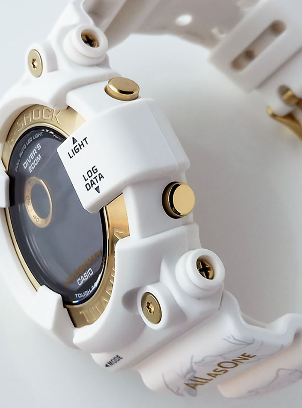 CASIO G-Shock Master of G Sea Frogman 30th Anniversary ICERC Japan Collaboration Watch GW-8201K-7JR - Made in Japan, Waterproof, Shock Resistant - Perfect for Diving, Outdoor Adventures & Sports Enthusiasts