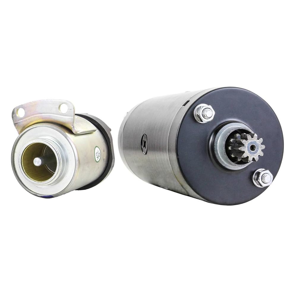 RAREELECTRICAL New Starter Motor & Solenoid Compatible with Harley Davidson Superglide FXE 1974-1984 - SAJ4003A SAJ4003AA - Perfect for Motorcycle Repair & Restoration Projects
