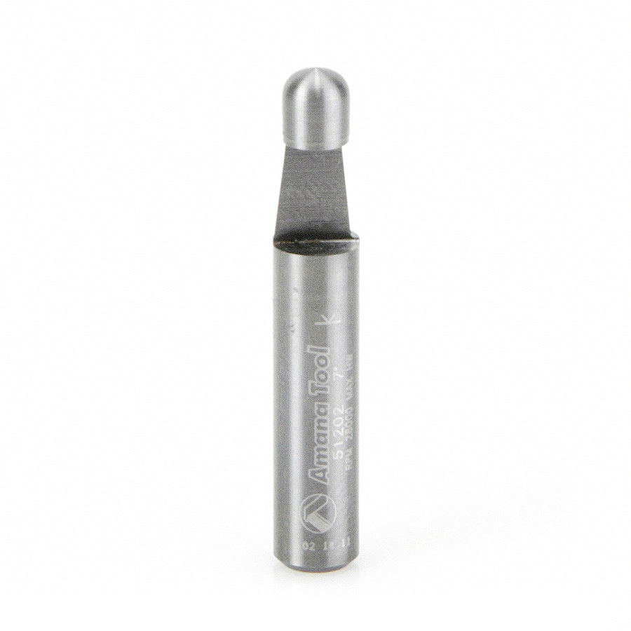Amana 51202 7° Solid Panel Pilot Router Bit for Woodworking & Cabinet Making - Perfect for Edge Trimming & Joinery Projects
