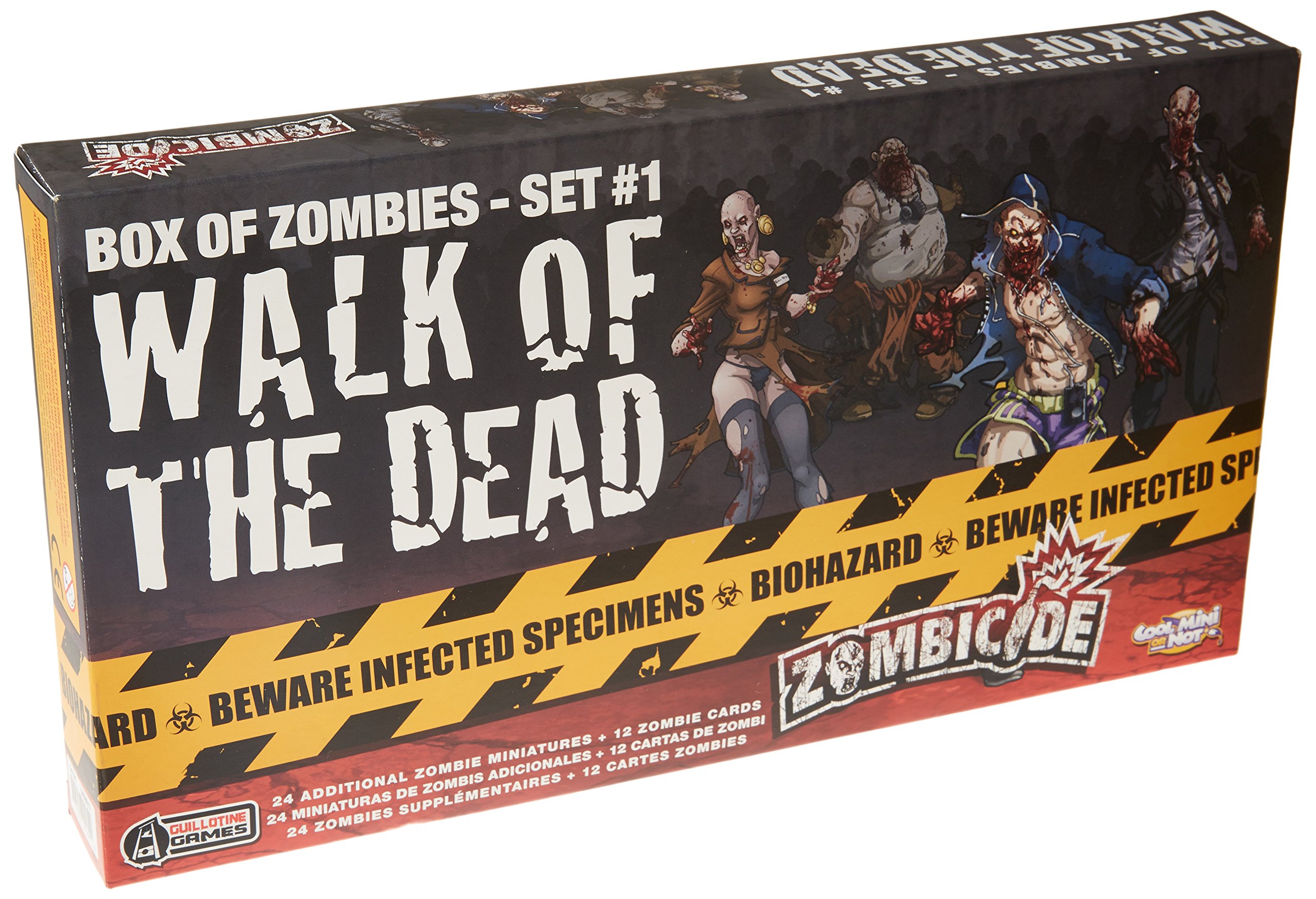 CMON Zombicide: Walk of The Dead Expansion Box - Zombie Survival Board Game for Adults & Teens - Perfect for Game Nights & Halloween Parties