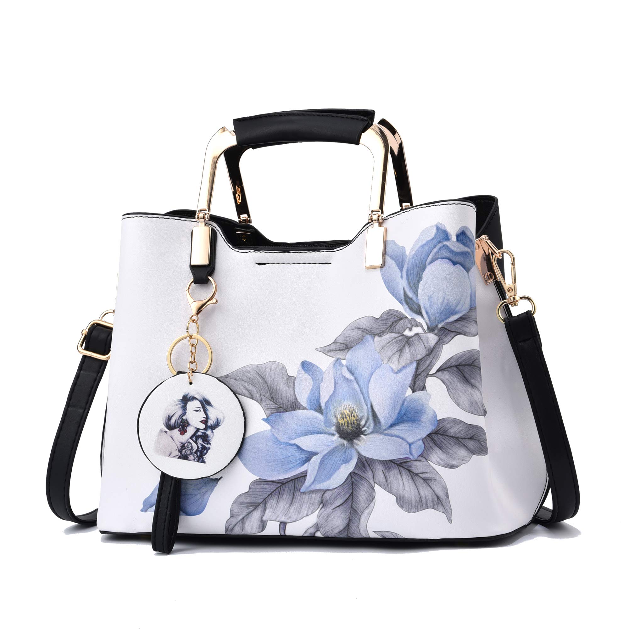 Women's Leather Handbags - Nevenka Top Handle Satchel & Shoulder Tote for Work & Travel