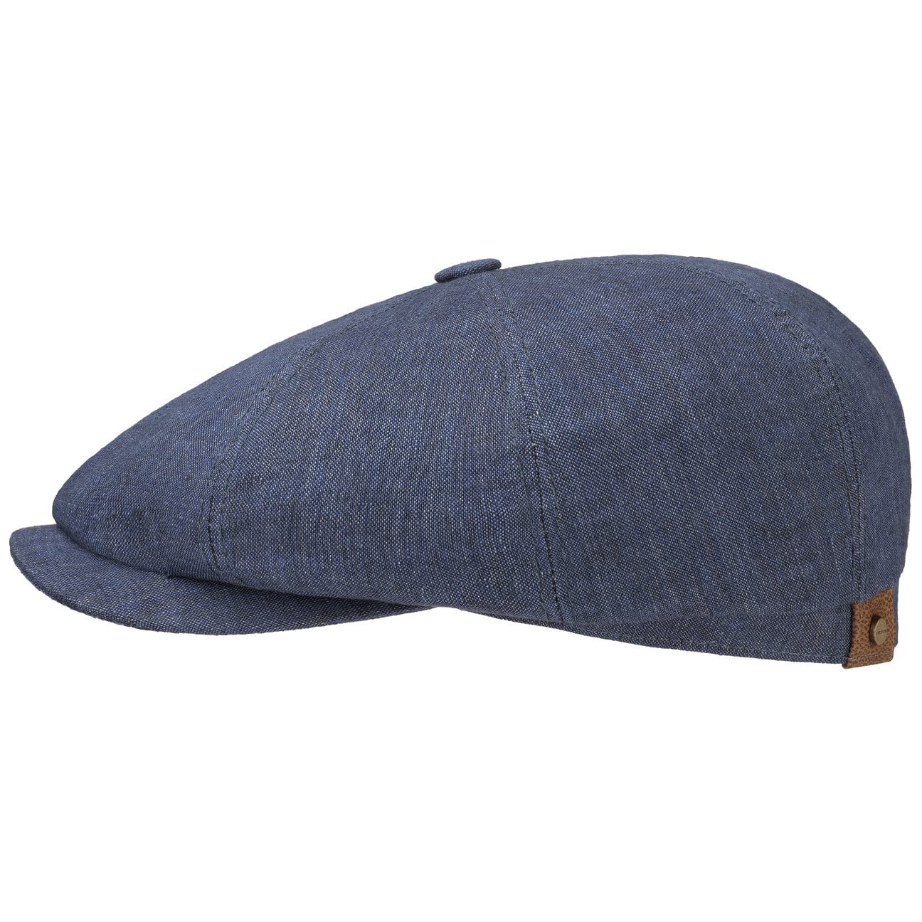 Stetson Hatteras Linen Newsboy Cap for Men - Vintage Style Summer Hat for Outdoor Activities, Travel & Casual Wear