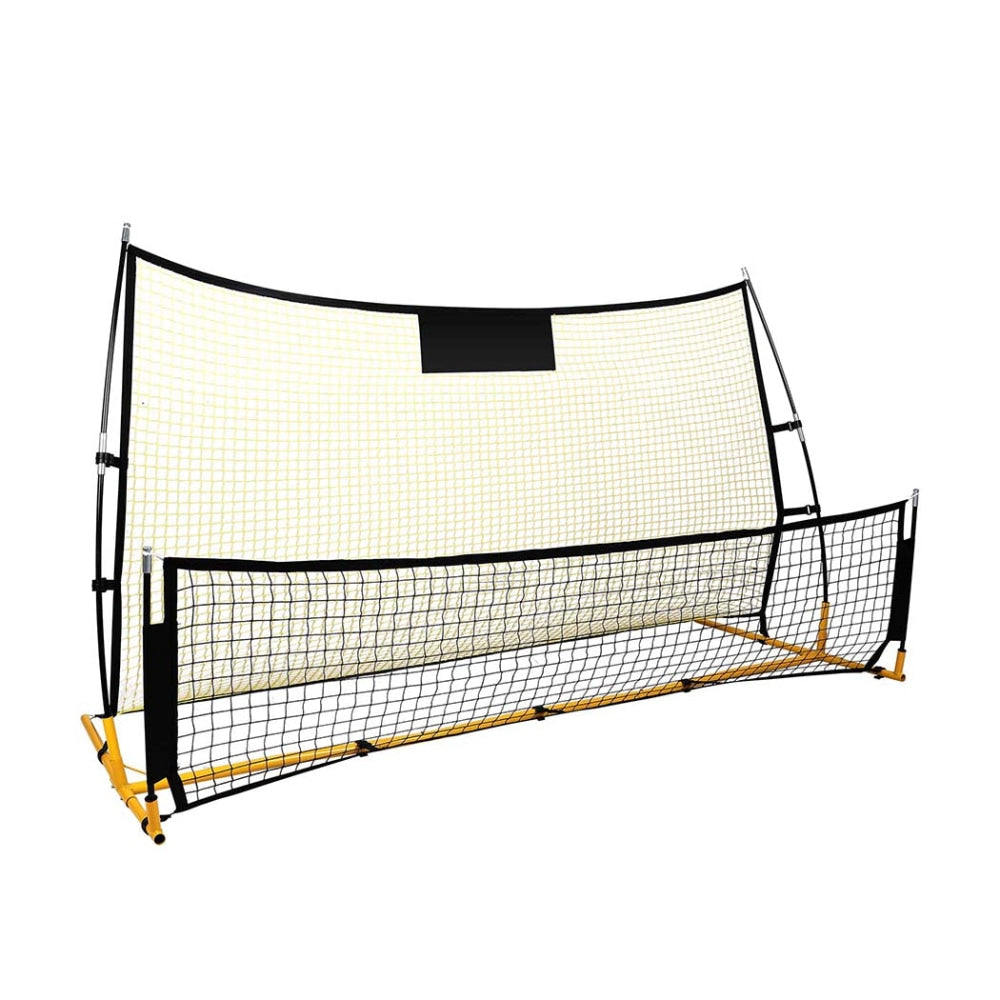 Centra Portable Soccer Rebounder Net - Adjustable Football Training Aid for Solo Practice, Passing & Volley Drills - Perfect for Backyard, Park & Field Training Sessions