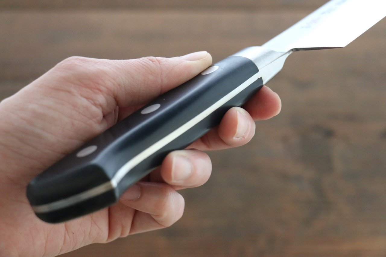 Premium Kanetsune VG10 33-Layer Damascus Gyuto Chef Knife 240mm - Japanese Kitchen Knife with Ergonomic Plastic Handle - Perfect for Slicing, Dicing & Professional Cooking