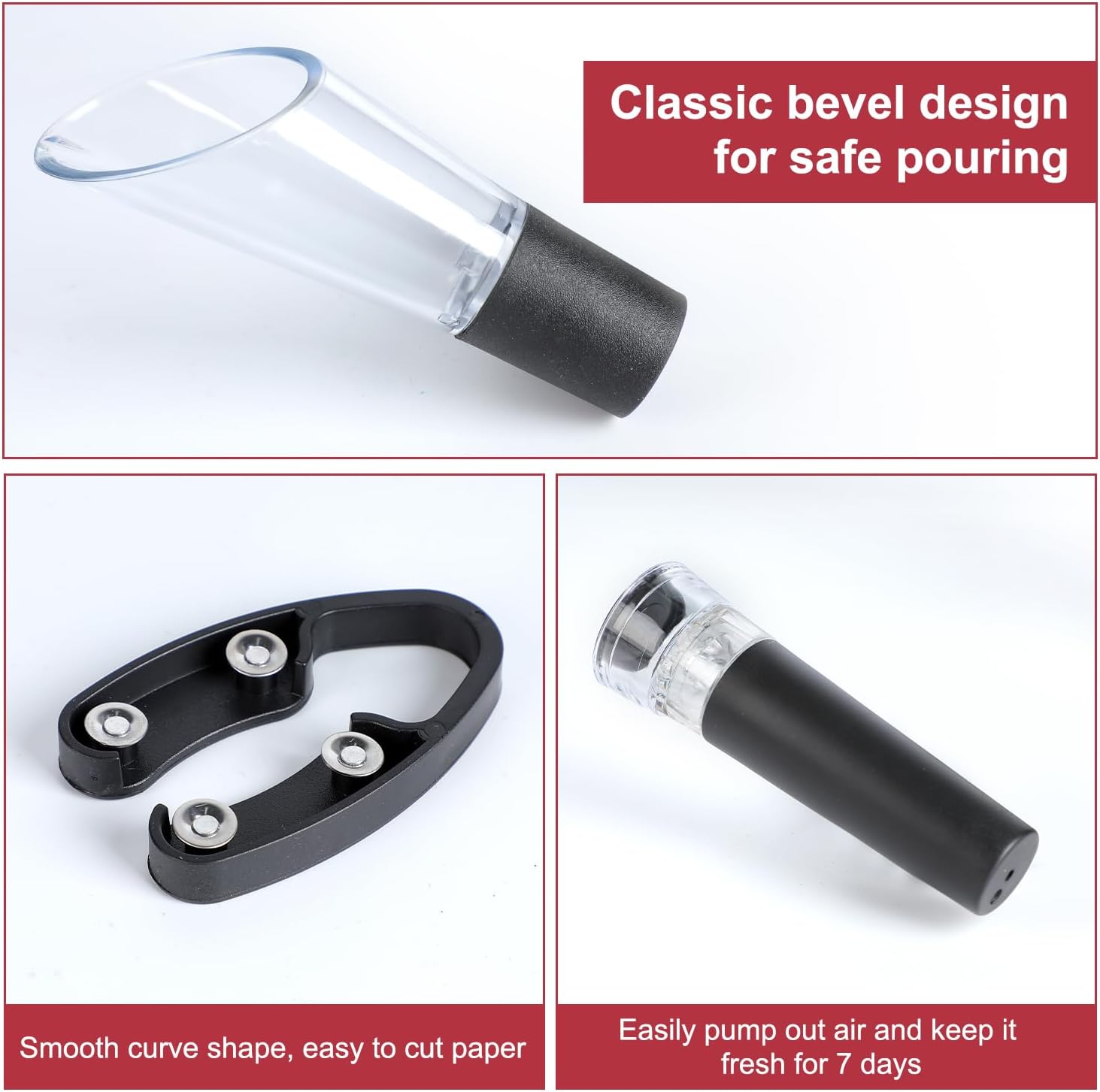 Premium Milex Wine Opener - Corkscrew with Foil Cutter for Easy Wine Bottle Opening | Perfect for Home, Parties, and Gifts for Wine Lovers