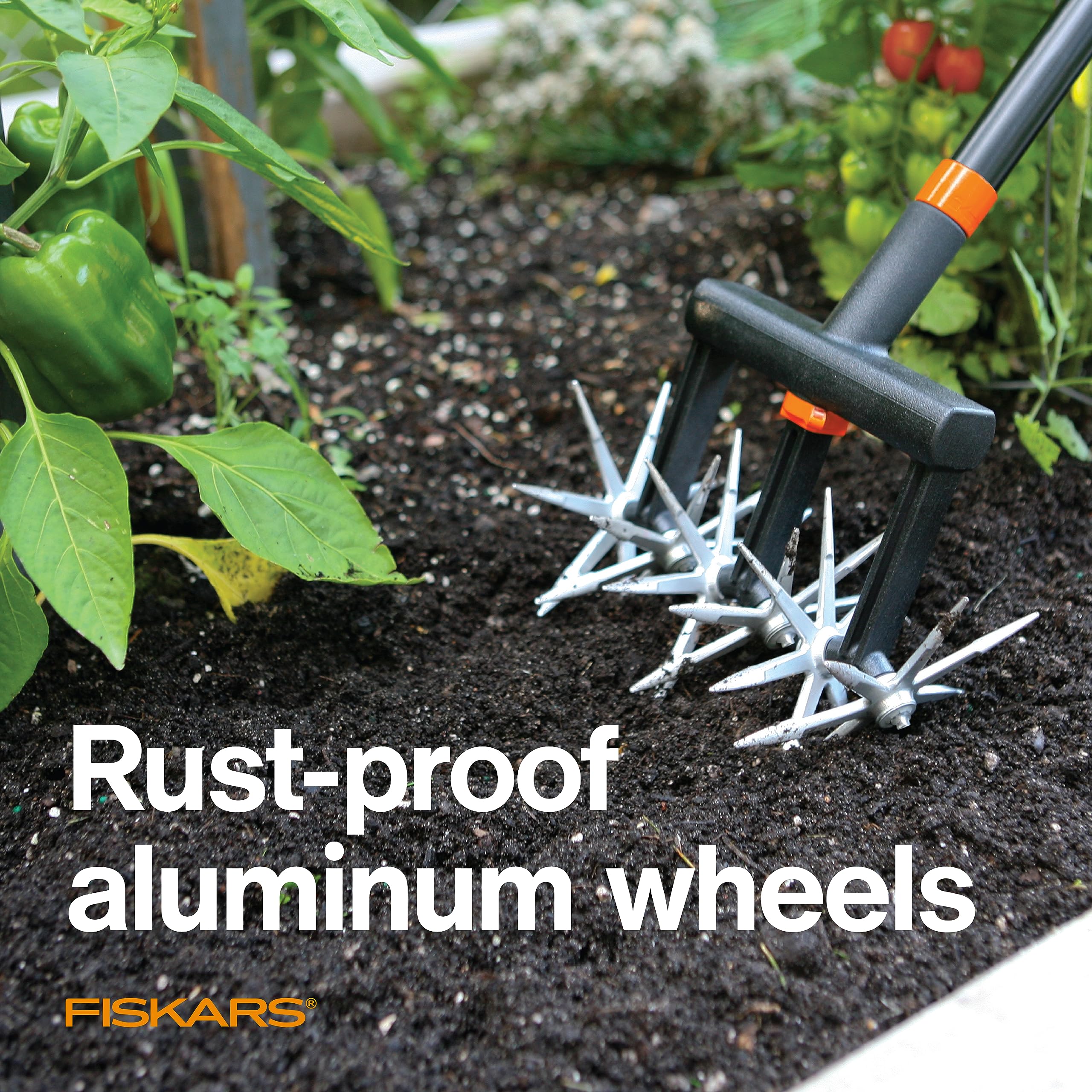 Fiskars Extendable Tiller Cultivator (40