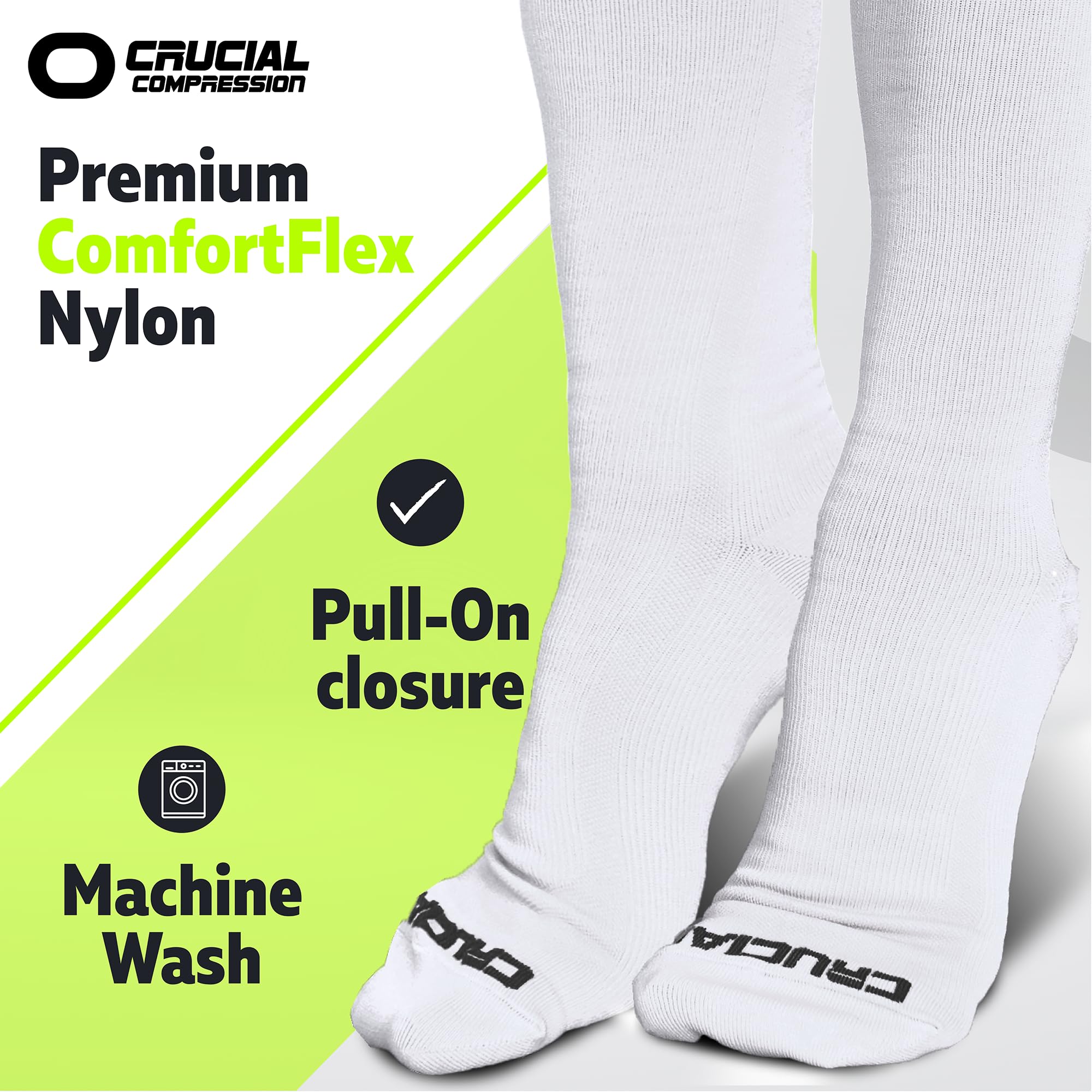 Best Compression Socks for Men & Women (20-30mmHg) - Running, Athletic, Travel & Work - Doctor Recommended Support for Circulation & Recovery
