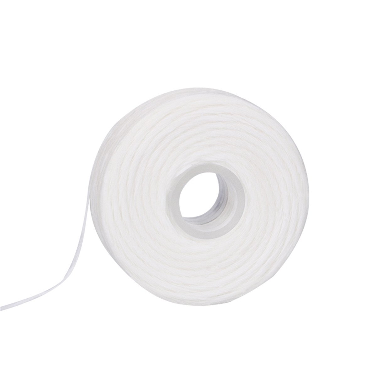 10 Rolls Mint Flavored Dental Floss - 50m Waxed Teeth Cleaning String for Oral Hygiene (500 Toothpicks Included) - Perfect for Travel, Home & Office Use