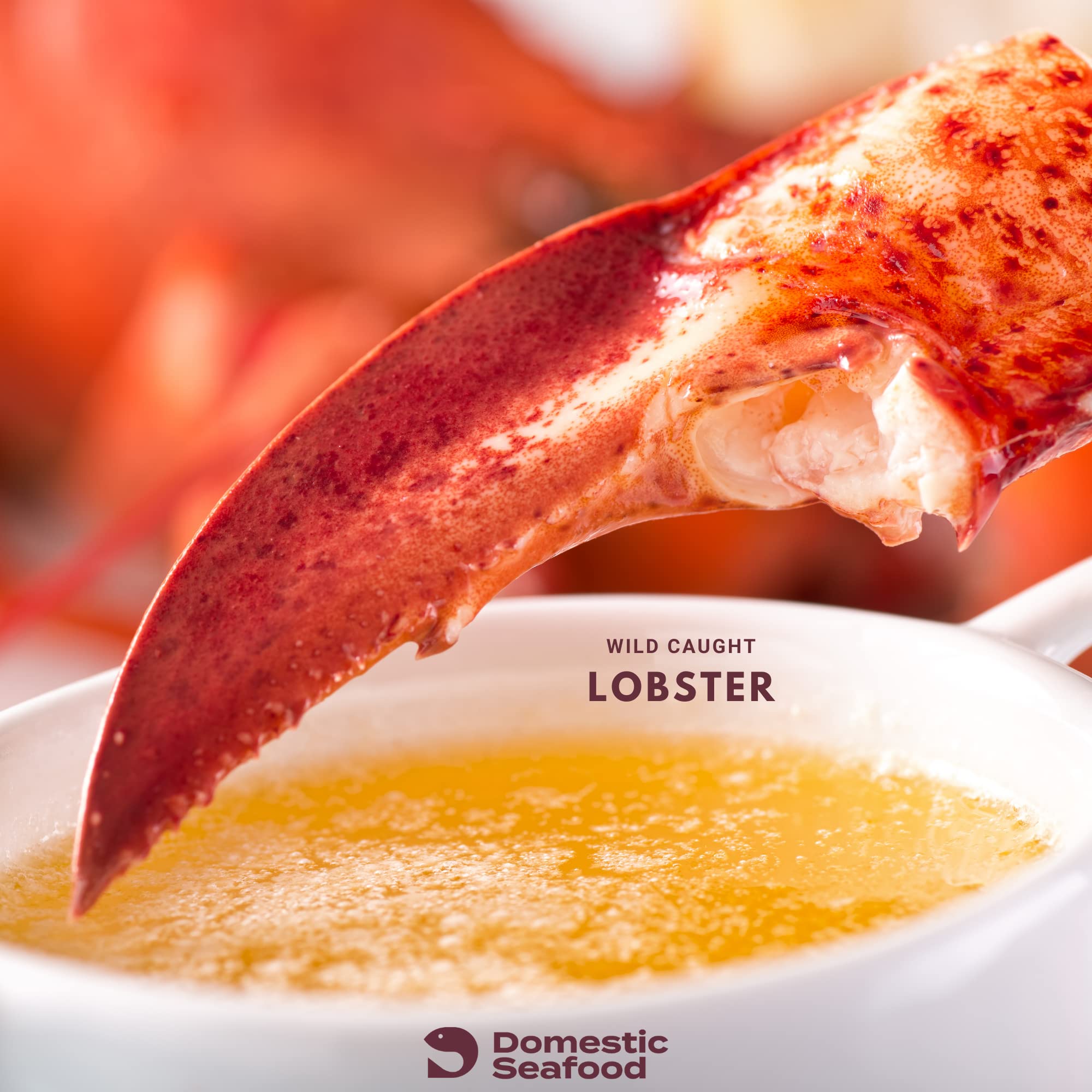 Premium Maine Lobster Meat - 4 lbs Cooked Fresh Frozen Cold Water Claw & Knuckle Meat | High in Protein, Omega-3, Vitamins | Perfect for Pasta, Salads, Lobster Rolls & Gourmet Dishes