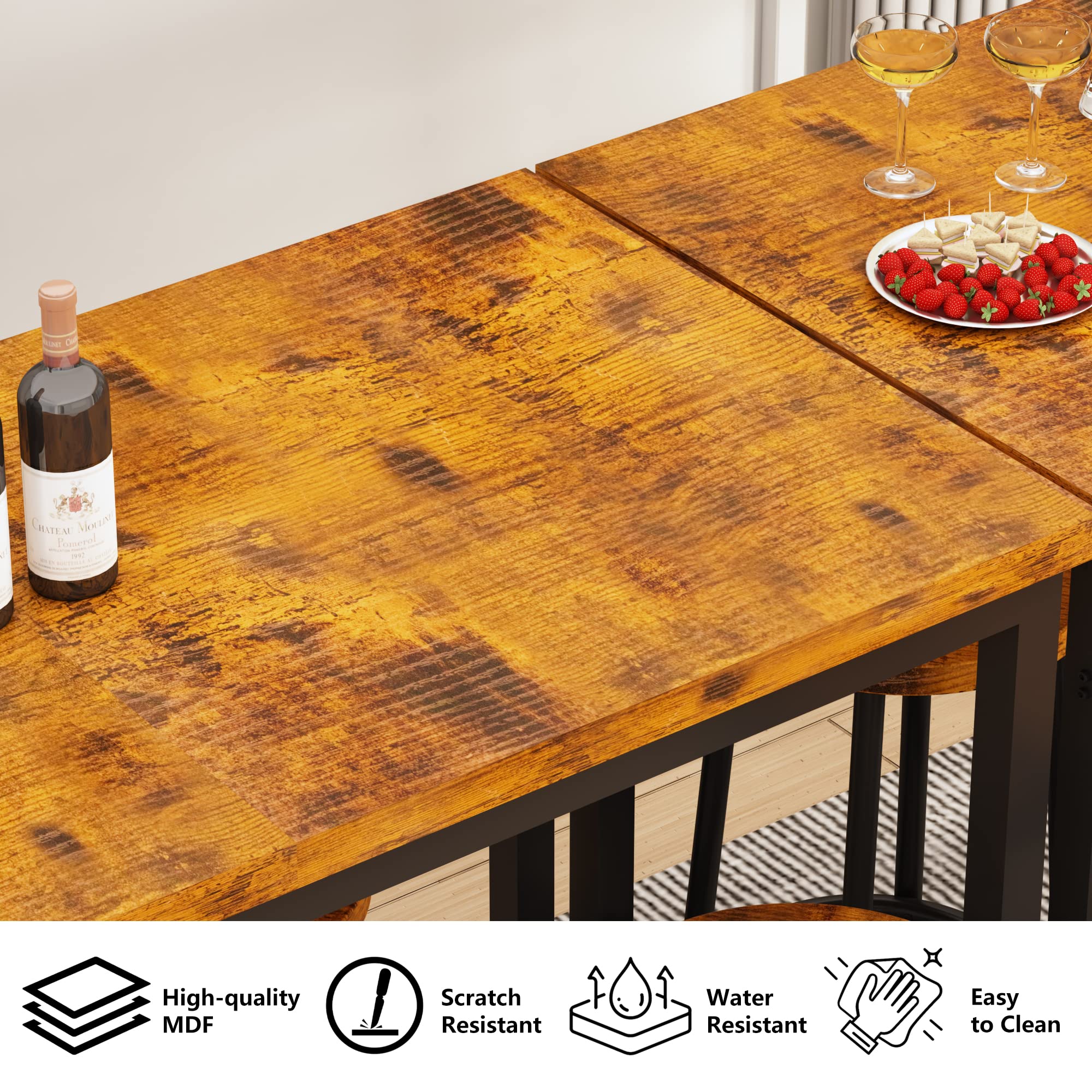 AWQM 5-Piece Bar Table Set - 43.4