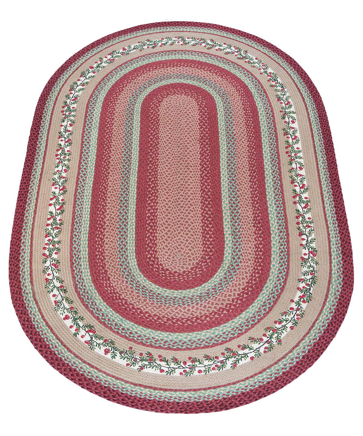 Premium Earth Rugs - Soft Red Area Rug for Living Room, Bedroom & Home Decor | Non-Slip, Washable & Durable Floor Mat for Indoor Use