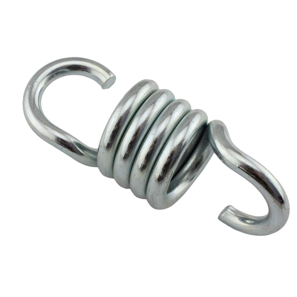 Heavy Duty Porch Swing Springs - Chrome Plated Hammock Suspension Hooks & Hardware for Outdoor Garden Swings, Cradles & Garment Racks - Durable Swing Springs for Patio, Backyard & Porch Relaxation
