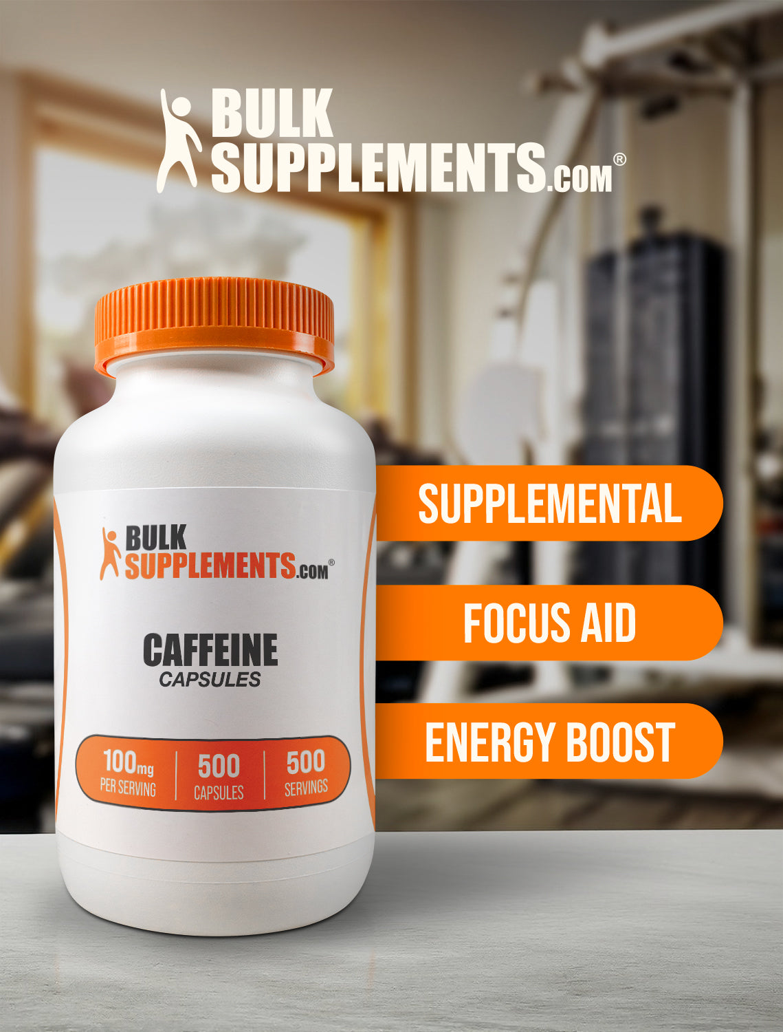 Best Caffeine Capsules for Energy & Focus | Natural Boost Supplement for Workouts, Study & Long Hours | Non-GMO, Vegan-Friendly Pills