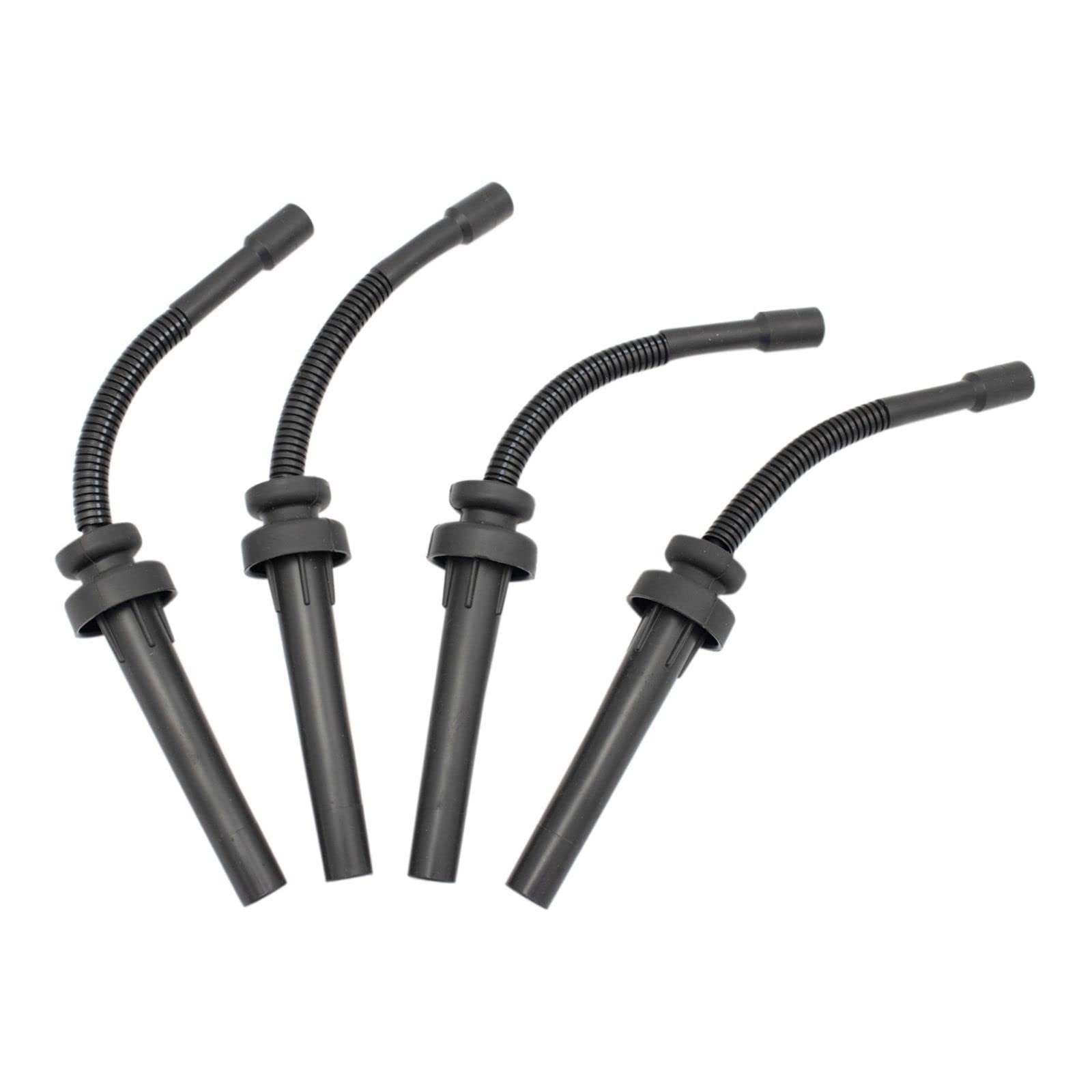 High Performance Ignition Kit with Spark Plugs & Wires - Compatible with 2001-2010 Chrysler PT Cruiser, 2001-2006 Sebring, 2001-2003 Voyager, 2001-2007 Dodge Caravan & Stratus - Improves Engine Power & Fuel Efficiency for Smooth Driving