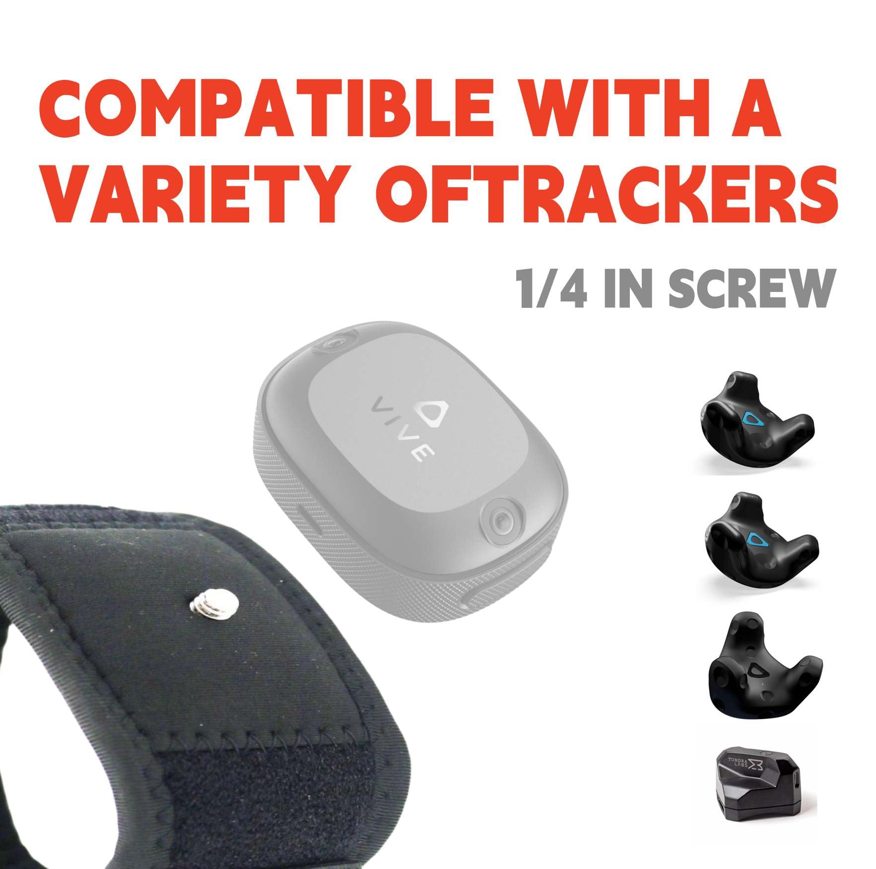 2024 New Model VR Tracker Straps 3-in-1 Waist & Feet Set for Vive Tracker, Ultimate Tracker, Tundra Tracker - Full Body Tracking Belt for VR Chat, Dance Dash, Beat Saber & FBT Games | Perfect for VR Fitness, Dancing & Social Gaming
