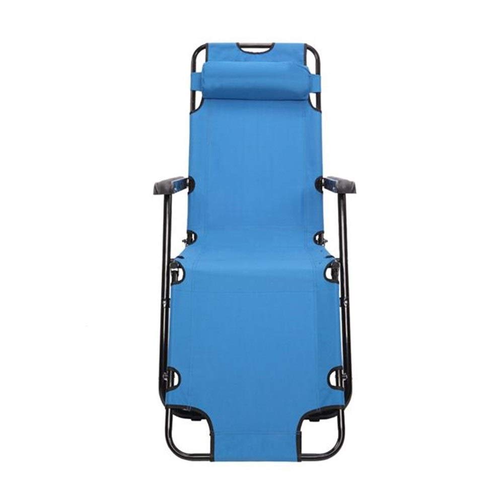 Portable Dual-Purpose Folding Reclining Camping Chair RHC-202 - Lightweight Extendable Outdoor Chair for Backyard, Beach & Picnic (Blue) | Perfect for Camping, Fishing & Garden Relaxation