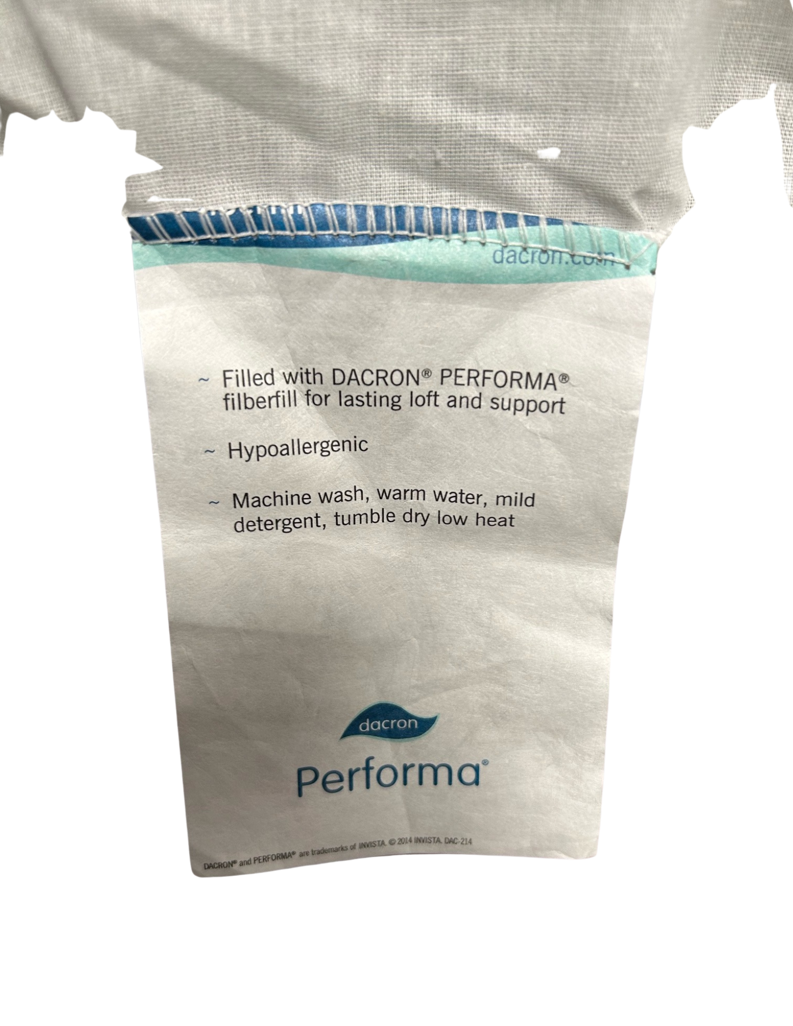 Premium JS Fiber Dacron II Quallofil Pillow Insert - Extra Plump & Supportive for Ultimate Comfort - Perfect for Bed, Sofa, and Decorative Pillows