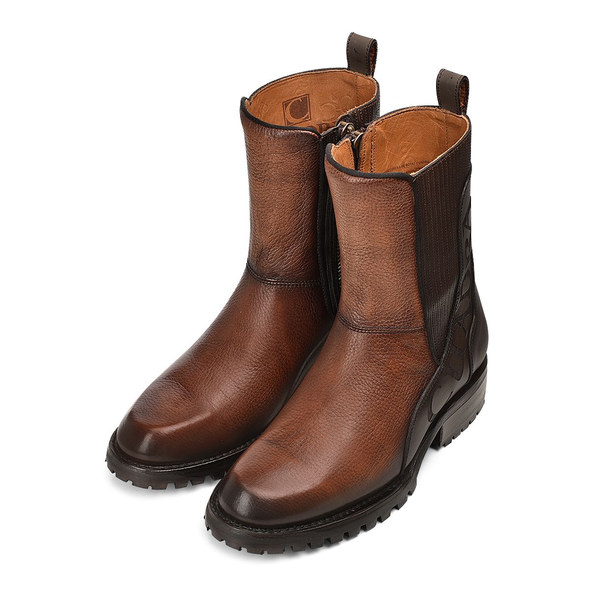 Men's Cuadra Brown Casual Chelsea Boots - Genuine Deer Leather - Comfortable & Stylish for Everyday Wear, Office & Outdoor Activities