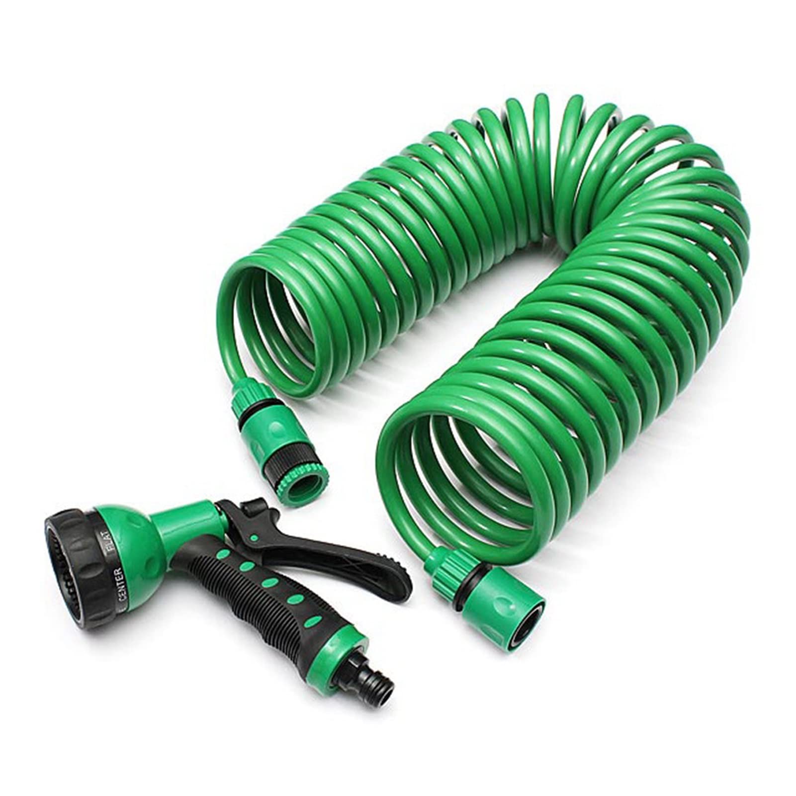 Expandable Garden Hose 7.5M - Lightweight Telescopic Water Hose with Spray Nozzle for Gardening, Car Washing & Outdoor Cleaning | Durable Plastic Flexible Water Pipe for Yard, Patio & Home Use