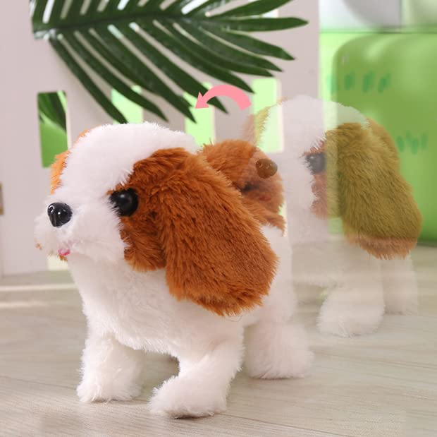 Realistic Walking & Barking Beagle Dog Toy - Electronic Interactive Puppy with Battery for Kids, Girls & Boys - Perfect Gift for Pet Lovers & Indoor Playtime Fun