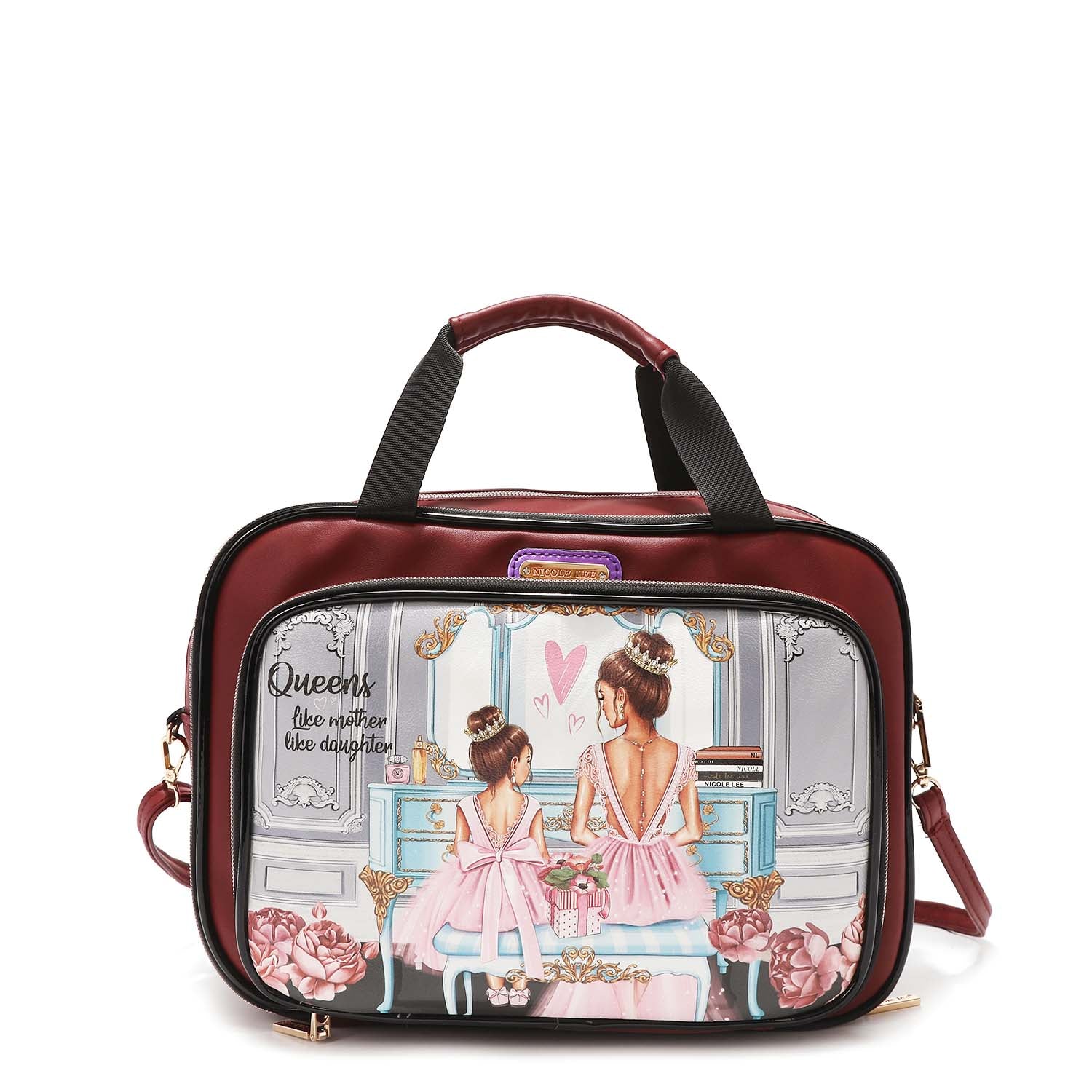 HANA Cosmetic Bag for Women - Waterproof Makeup Pouch Travel Organizer - Perfect for Travel, Gym, and Everyday Use
