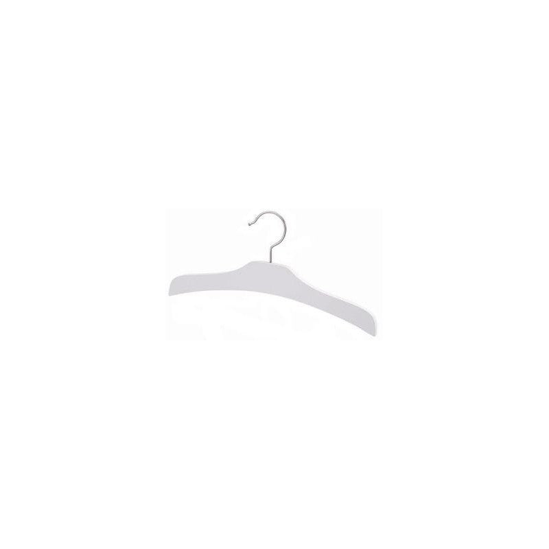 12 Pack White Kids Clothes Hangers - Decorative Children's Hangers for Closet Organization, Nursery & Bedroom Storage