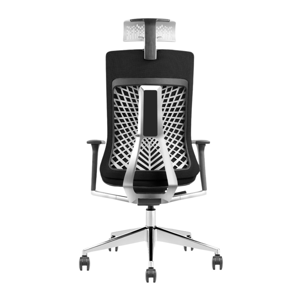 Ergonomic High Back Office Chair with Lumbar Support - Adjustable Swivel Desk Chair for Home & Work, Perfect for Long Hours Sitting & Back Pain Relief