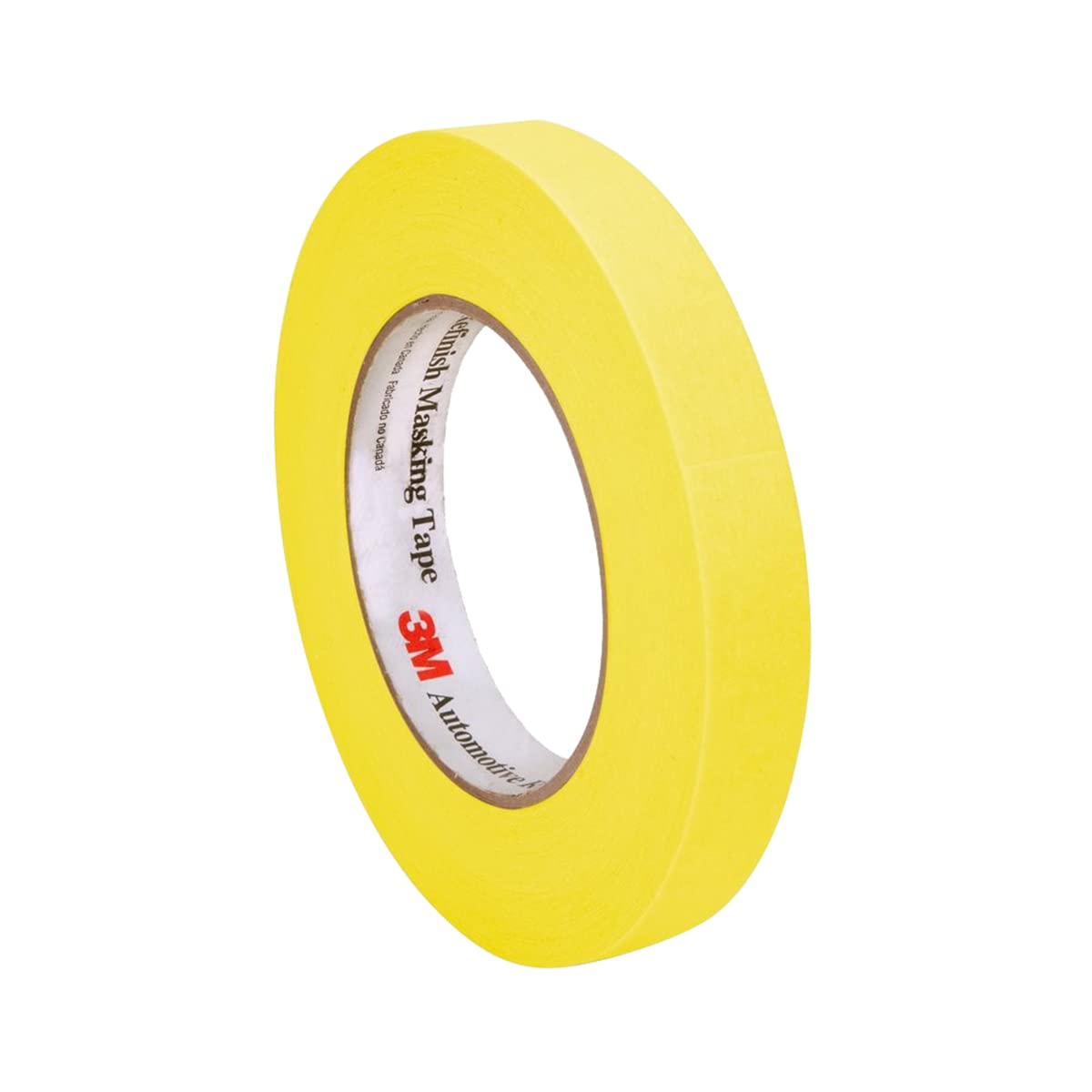 3M (MMM6652) Automotive Refinish Masking Tape - 18mm x 55m, 48 Rolls - High-Temp Resistant Painters Tape for Auto Body Repair & DIY Car Detailing