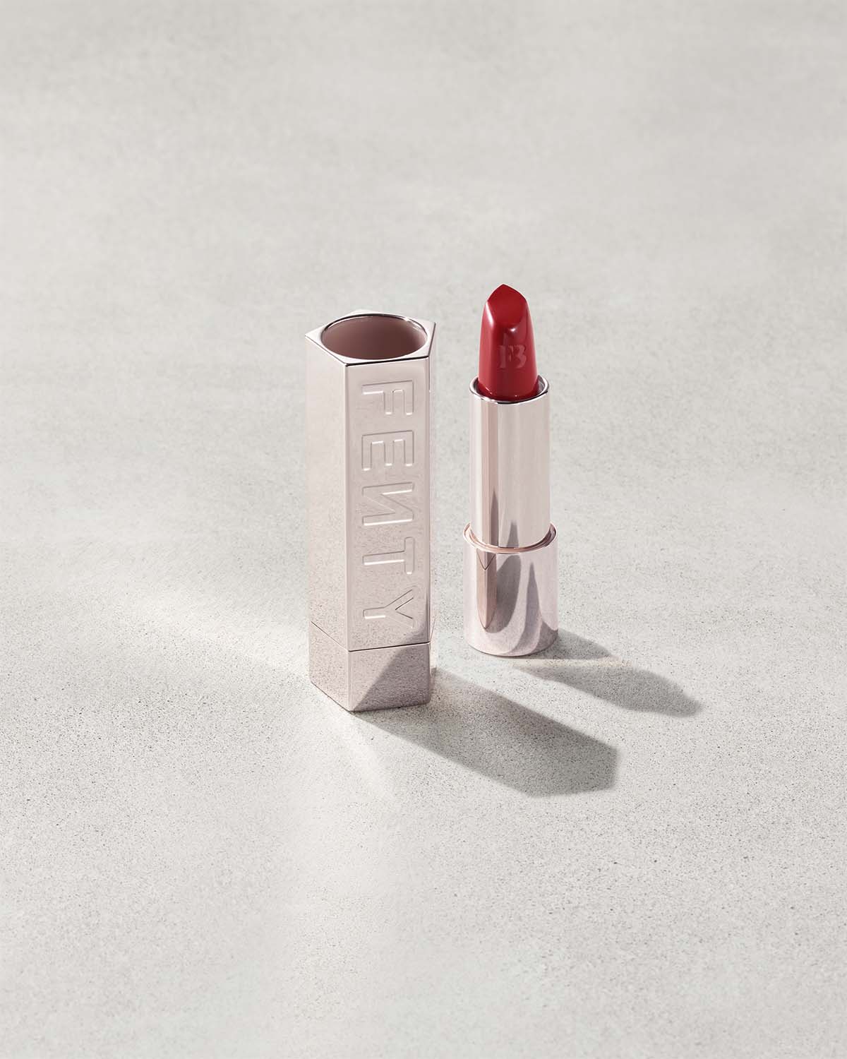 Fenty Icon The Fill Semi Matte Refillable Lipstick - MVP Long Lasting Lip Color | Vegan & Cruelty Free Makeup | Perfect for Everyday Wear & Special Occasions