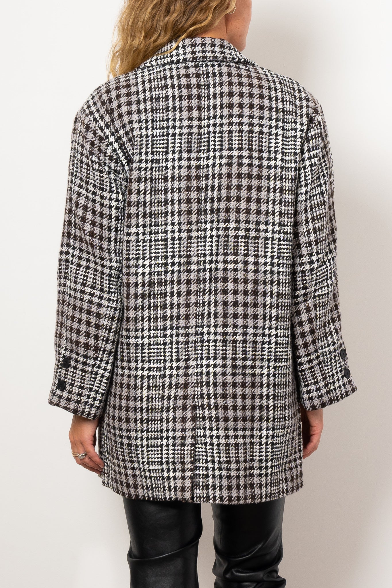 Zoe Kratzmann Alight Boucle Coat - Women's Elegant Knitted Wool Blend Jacket for Fall & Winter | Perfect for Office, Date Night & Special Occasions