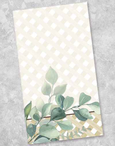 Premium Ethan Guest Towel Napkins - 36 Count Soft Absorbent Paper Napkins for Dinner Parties, Weddings & Upscale Events