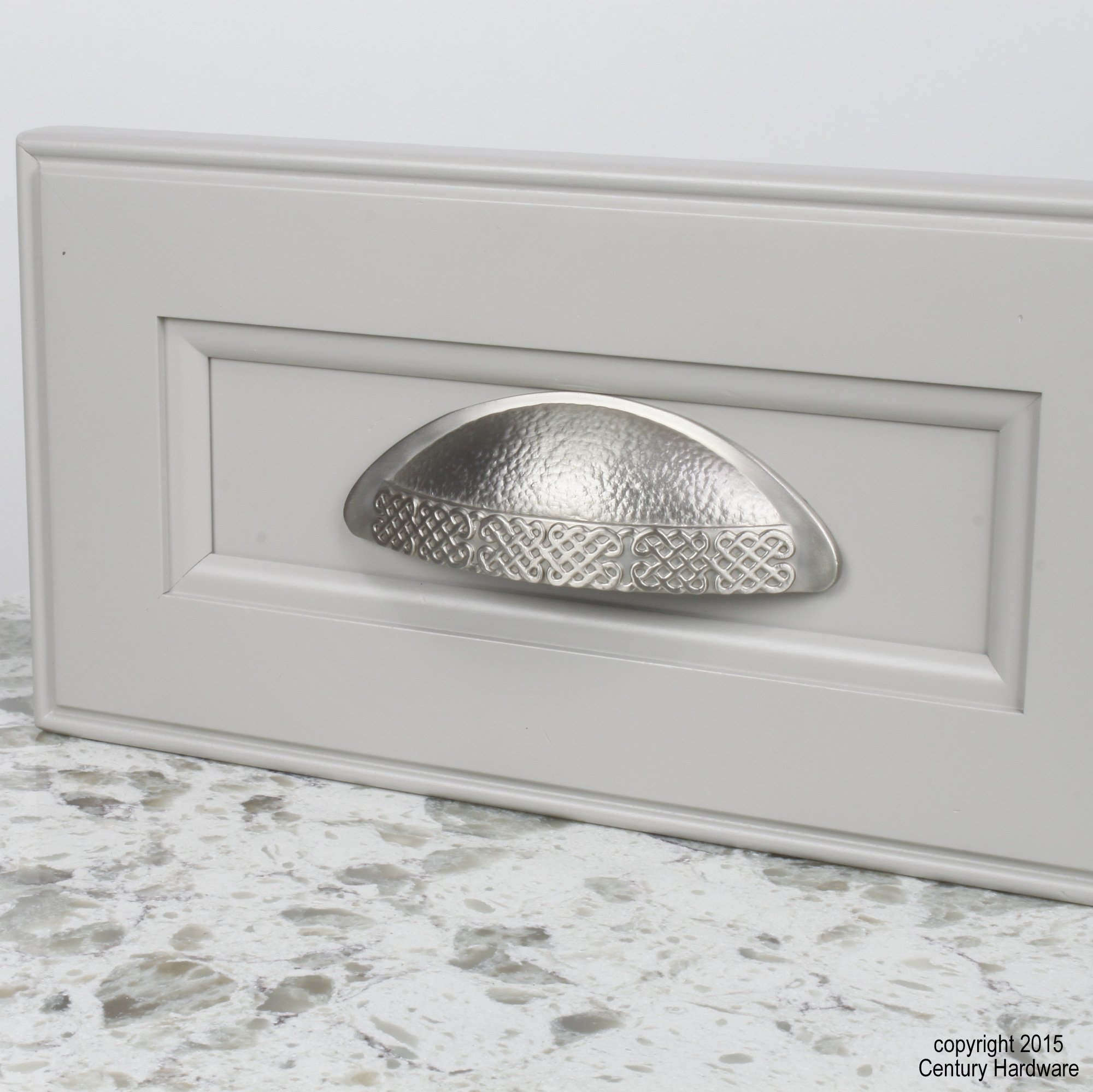 Century Cabinet Cup Pulls - 250 Pack, 3 Inch Hole Center, Highlander Collection 29253-DSN - Durable Cabinet Handles & Drawer Pulls for Kitchen, Bathroom & Furniture Upgrades