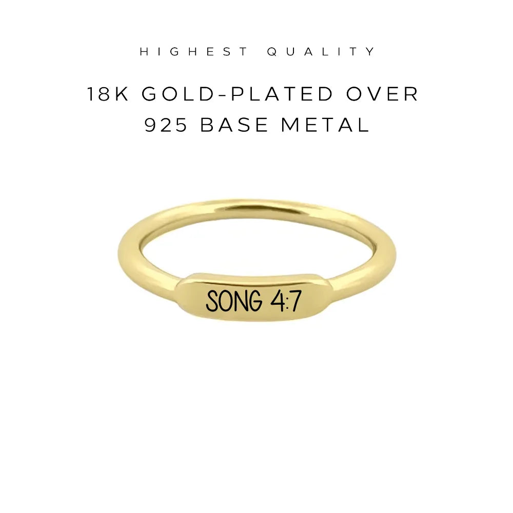 Personalized Engraved Thin Band Ring for Women & Men - Custom Name & Date - $45.00 - Perfect for Weddings, Anniversaries & Gifts