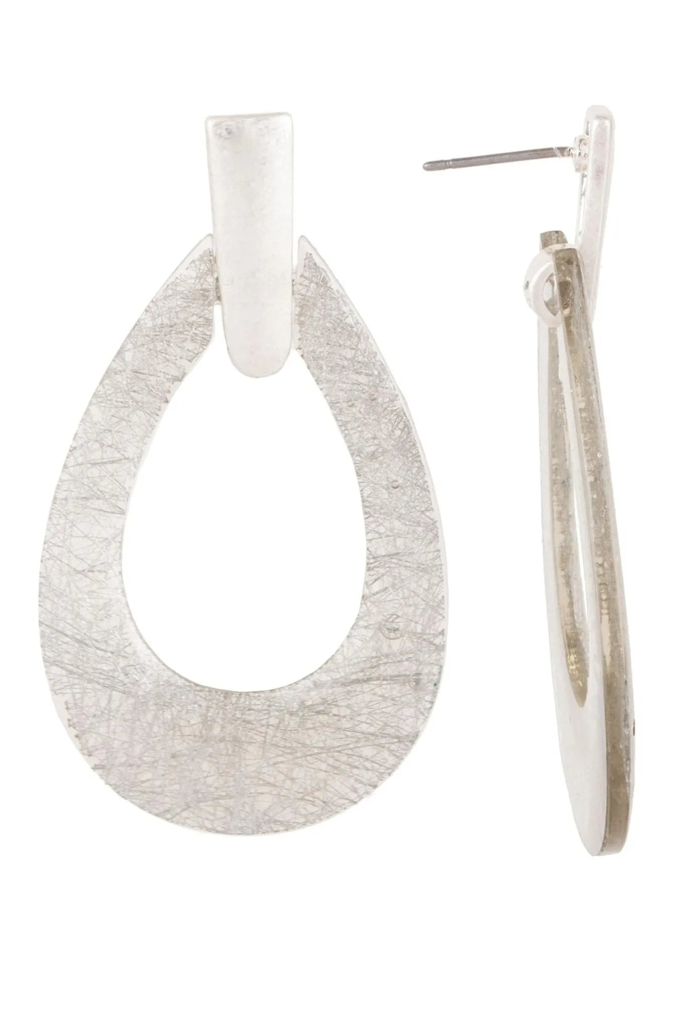 Elegant Oval Drop Earrings for Women - Gold & Silver Dangle Earrings - Perfect for Parties, Weddings & Everyday Wear