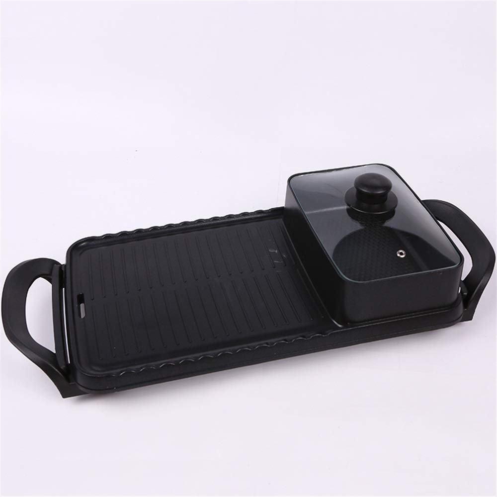 MDYYD Electric Barbecue Grill & Griddle - Multi-Function Hot Pot & Cooker for Indoor/Outdoor Cooking - Perfect for Family Gatherings, Camping, and Parties
