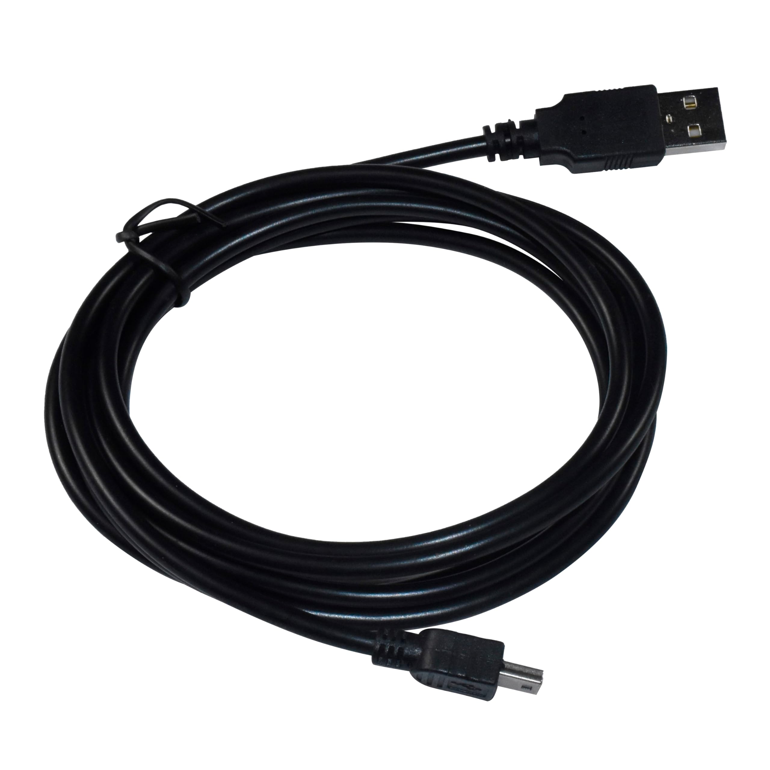 HQRP 6ft USB to Mini USB Charging Cable - Replacement for PDP Afterglow Prismatic & Universal Wireless Headsets - Fast Charging Cord for Gaming Headsets & Accessories - Perfect for Home, Office & Travel Use