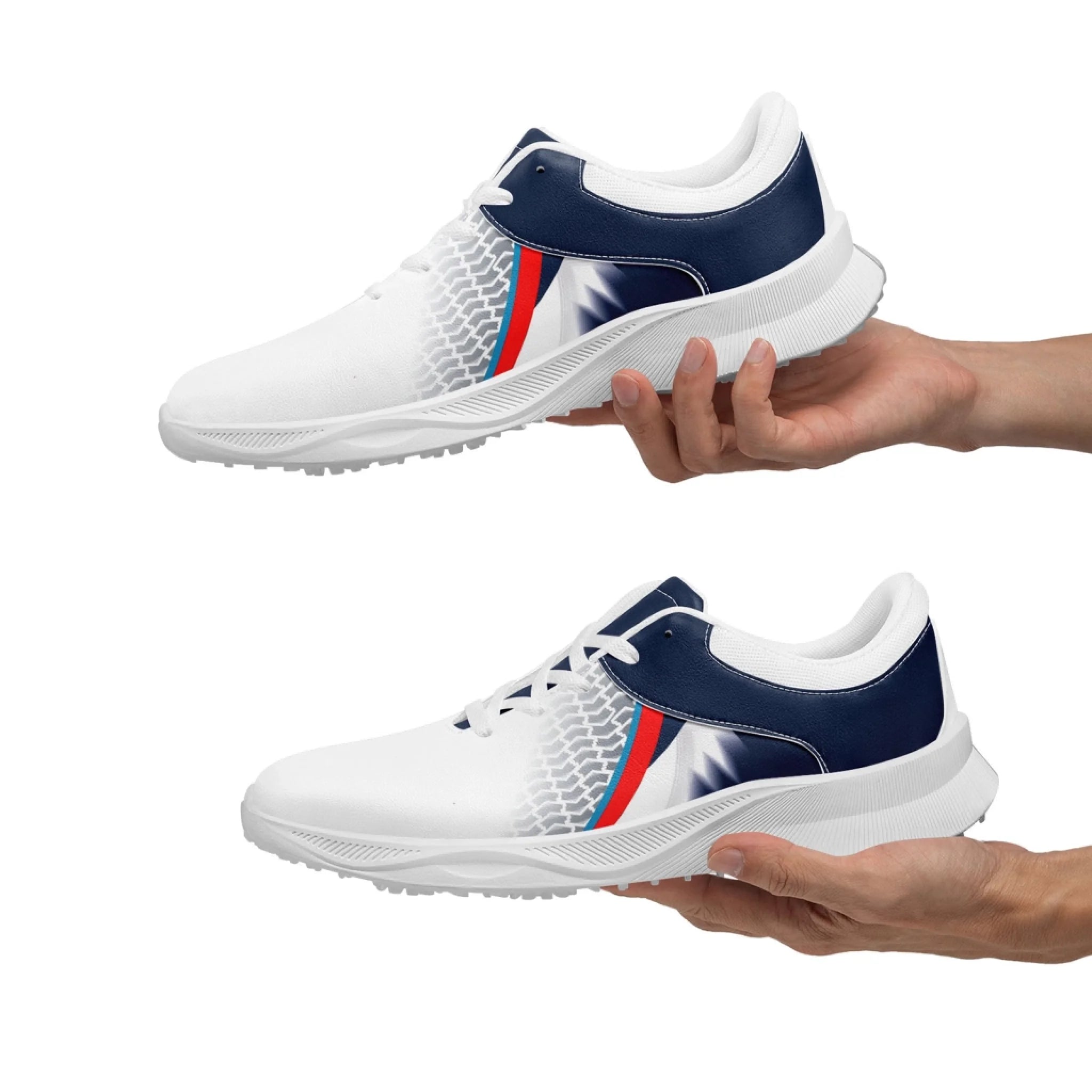 Custom Golf Performance Sneakers for Men & Women - Personalized Durable Athletic Shoes for POD Resellers - Lightweight Comfort Walking & Running Shoes for Golf, Gym, and Casual Wear (FN062 25020099 3)