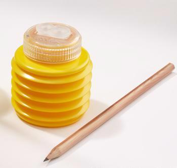 Dual Use Crinkle Sharpener - Perfect for Pencils & Colored Pencils - Ideal for Artists, Students & Office Use