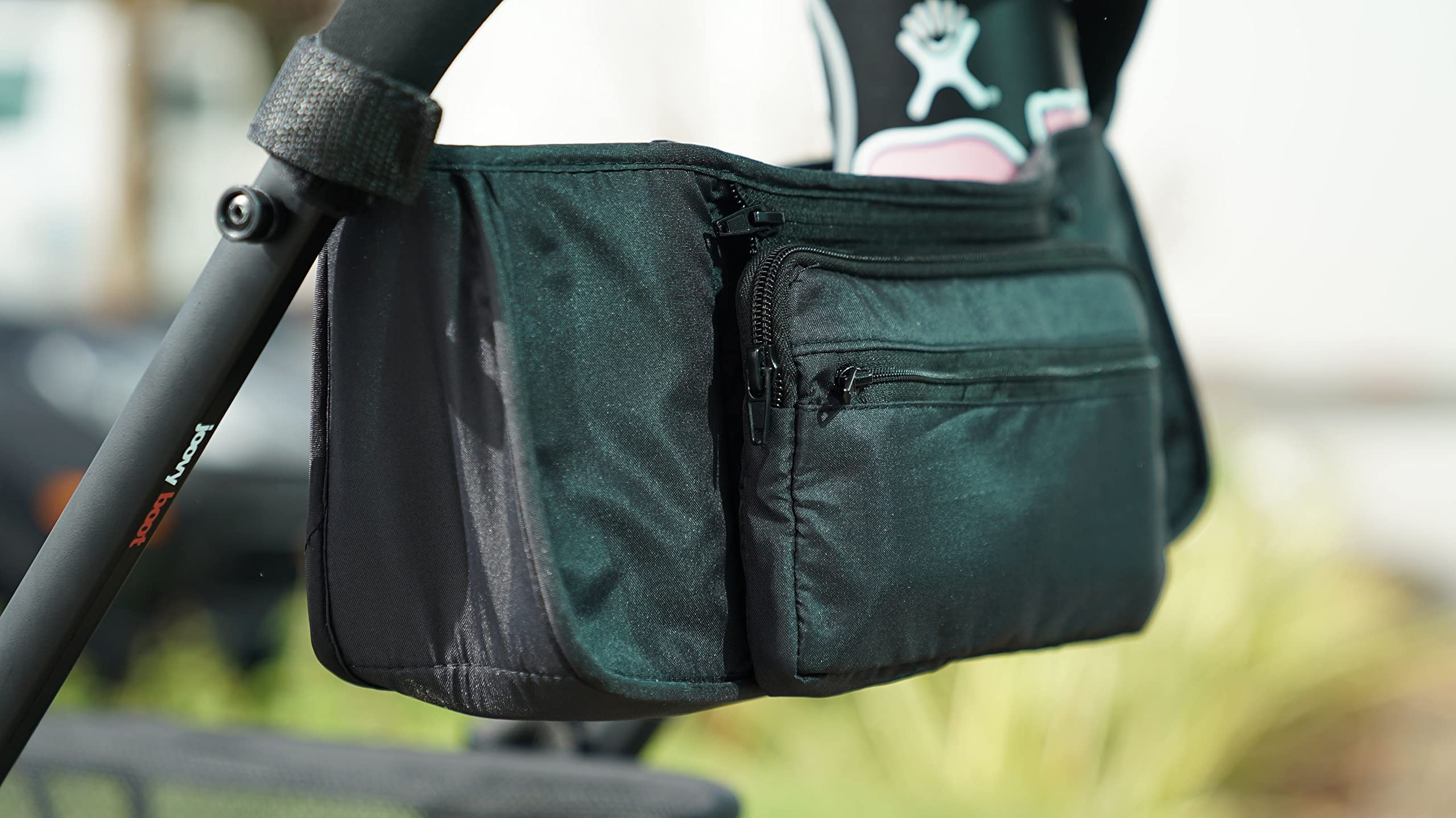 Joovy Kooper & Boot Parent Organizer - Premium Baby Stroller Accessory for Diapers, Wipes & Essentials - Perfect for Travel, Shopping & Outdoor Adventures