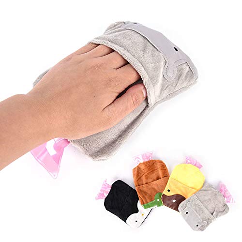 Cartoon Rabbit Hot Water Bottle Cover - Explosion-Proof Plush Fabric, Removable & Washable - Perfect for Winter Warmth, Bedtime Comfort & Pain Relief