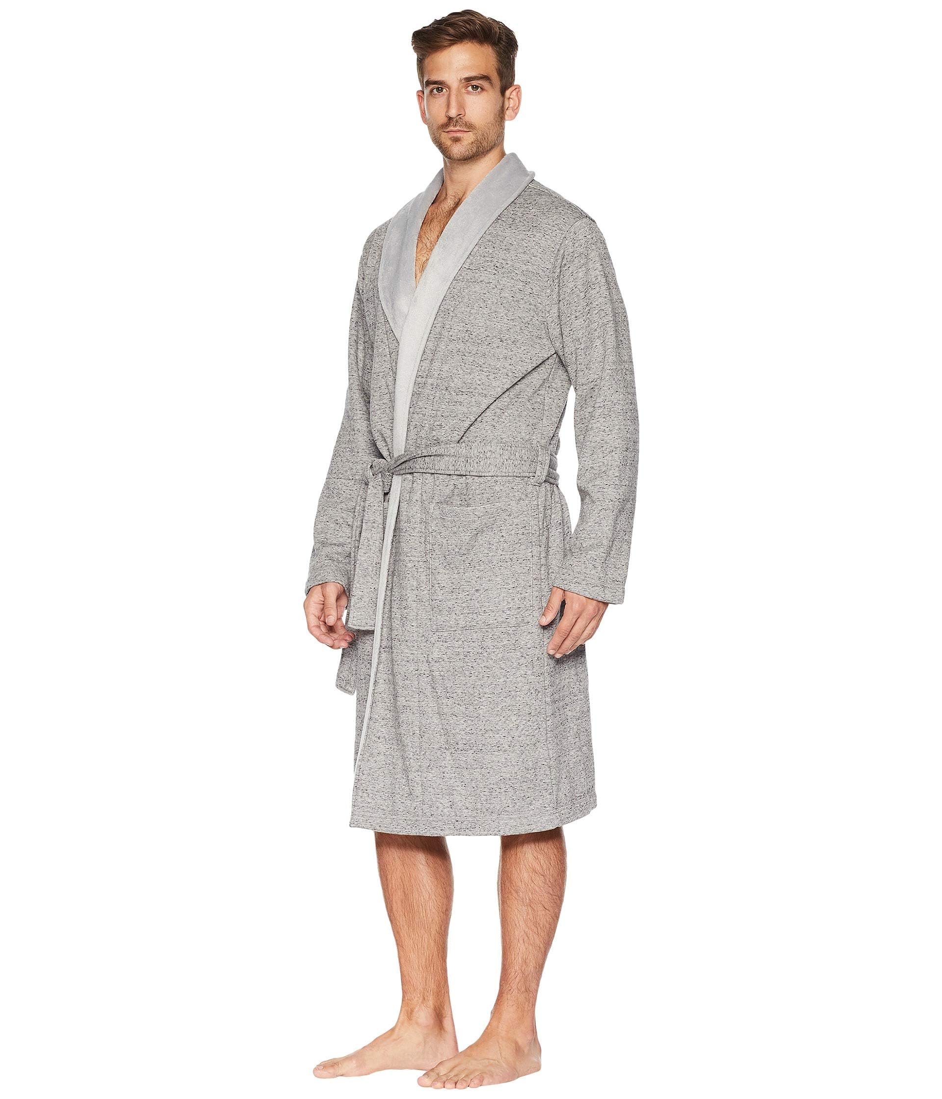 UGG Men's Robinson Robe - Premium Plush Fleece Bathrobe for Men | Soft & Cozy Loungewear for Home, Spa & Relaxation