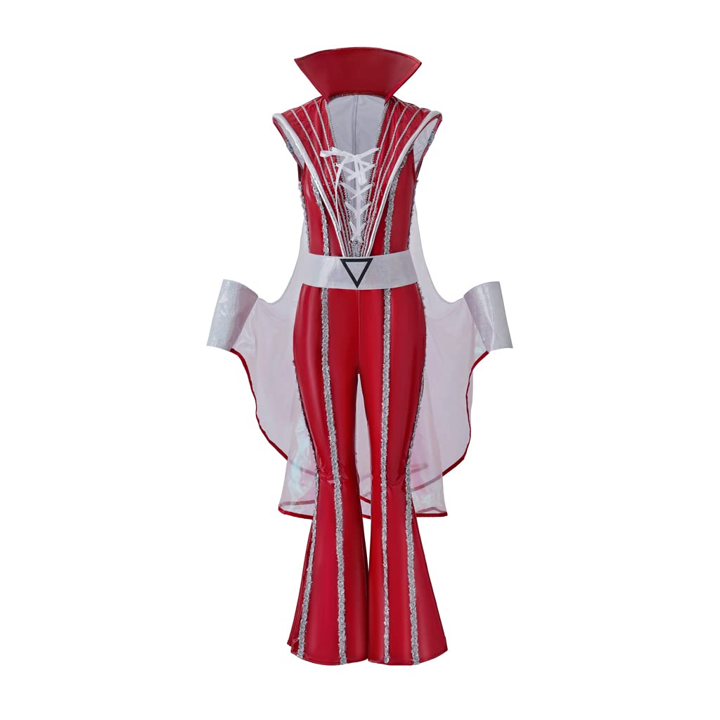 Women's Mamma Mia Musical Cosplay Costume - Elegant ABBA Inspired Stage Outfit for Theater Performances & Themed Parties