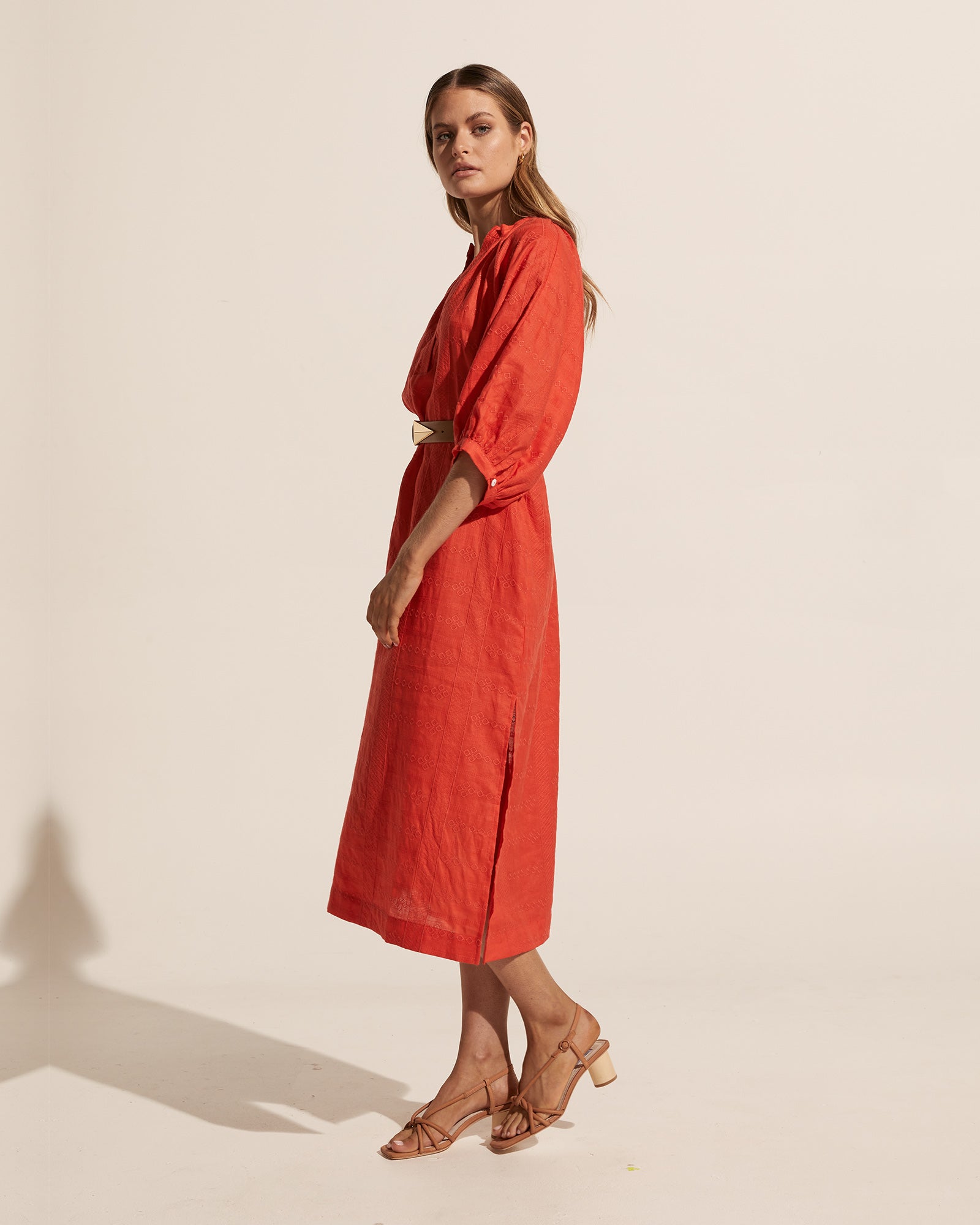 Zoe Kratzmann Women's Floral Print Summer Dress - Elegant Sleeveless A-Line Midi Dress for Casual Wear, Office, and Special Occasions
