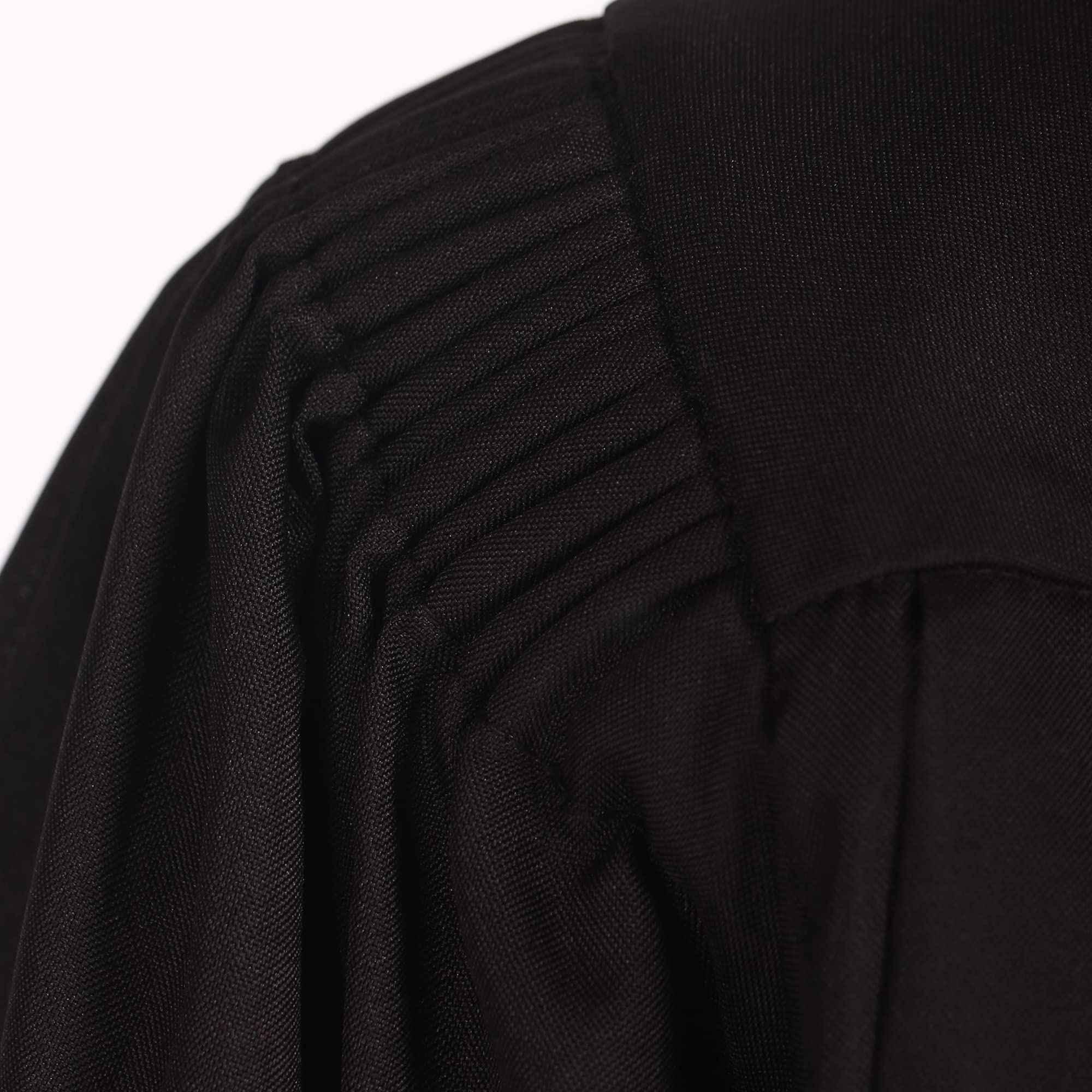 Unisex Doctoral Graduation Gown & 8-Side Tam Cap Set - PhD Graduation Outfit for Faculty & Professors | Perfect for Commencement Ceremonies & Academic Events