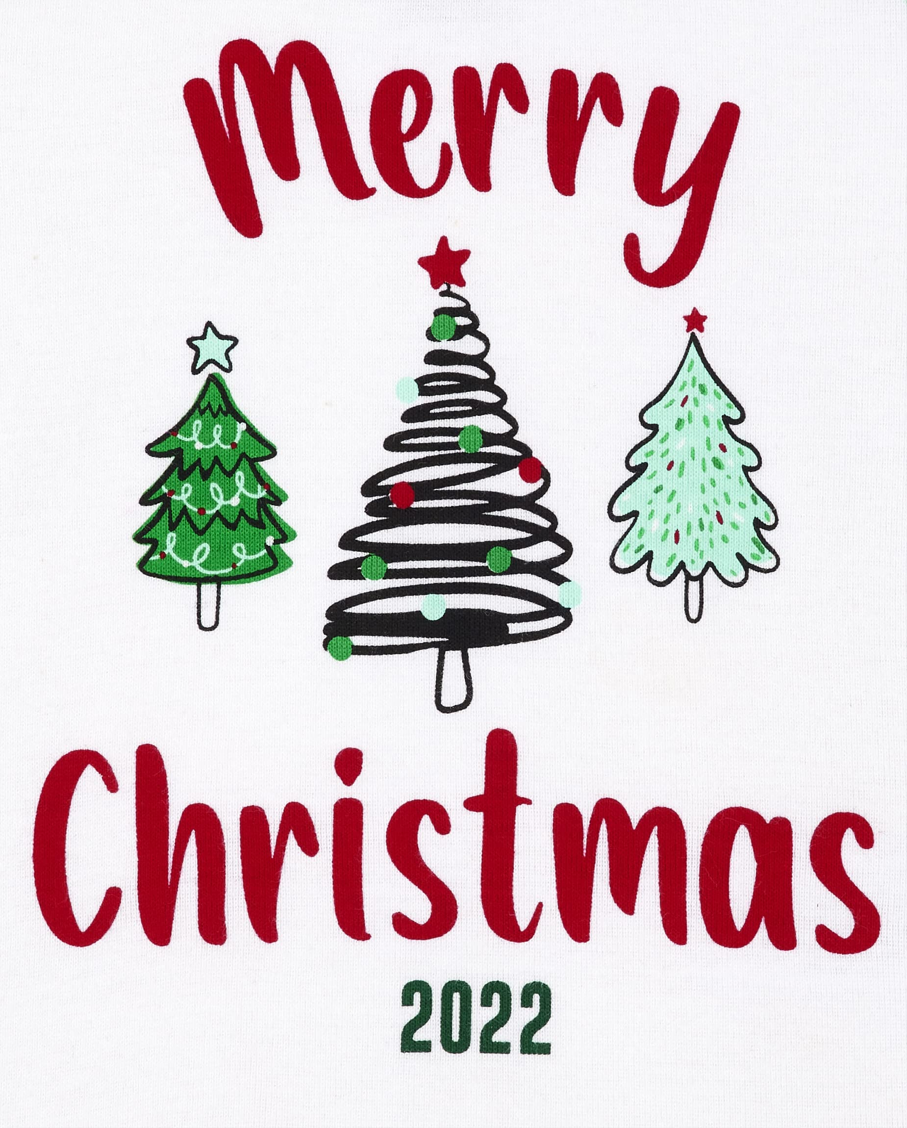 Kids' Christmas Pajama Sets - Family Matching Cotton PJs for Holiday Photos