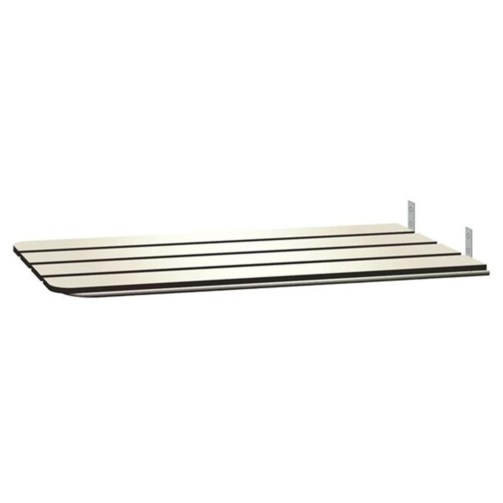 ASI 8358 Folding Stainless Steel Bathtub Seat with Satin Finish | Non-Slip Bath Safety Chair for Elderly & Disabled | Ideal for Shower, Spa & Home Bathroom Use