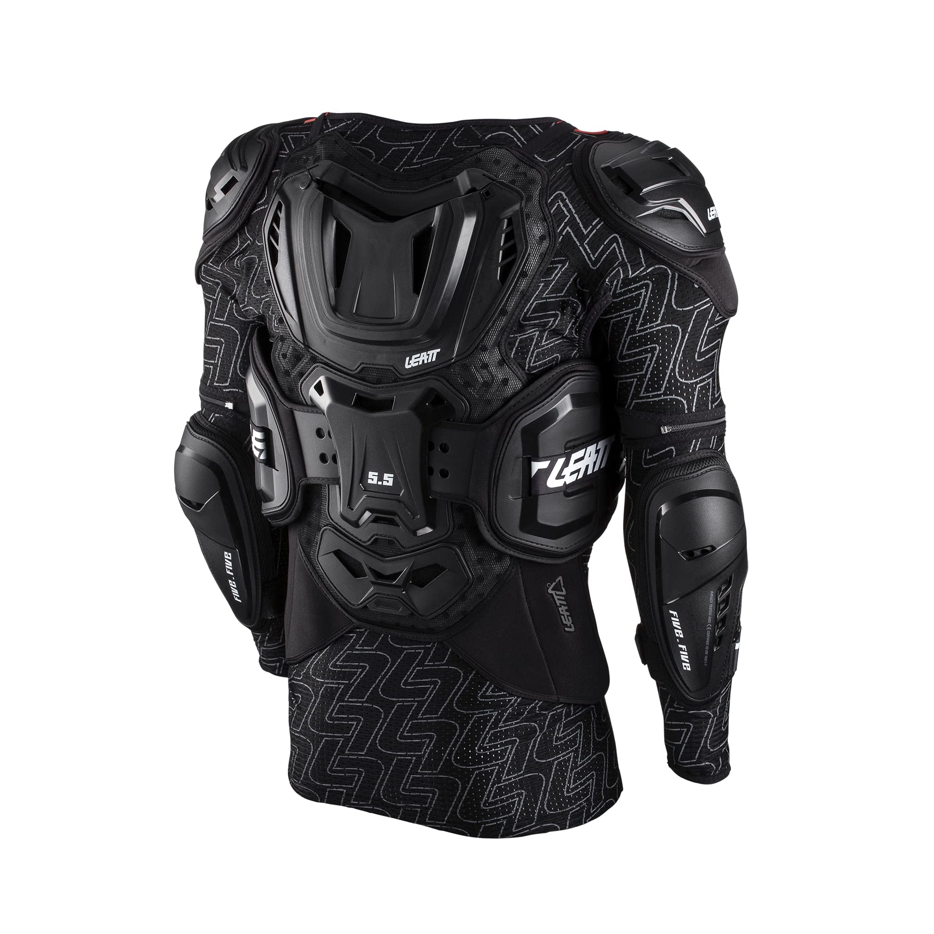 Leatt 5.5 Body Protector - CE Certified Motocross Chest Protector for Dirt Bike & ATV Riding - Lightweight Impact Protection for MX, Enduro & Off-Road Motorcycle Sports