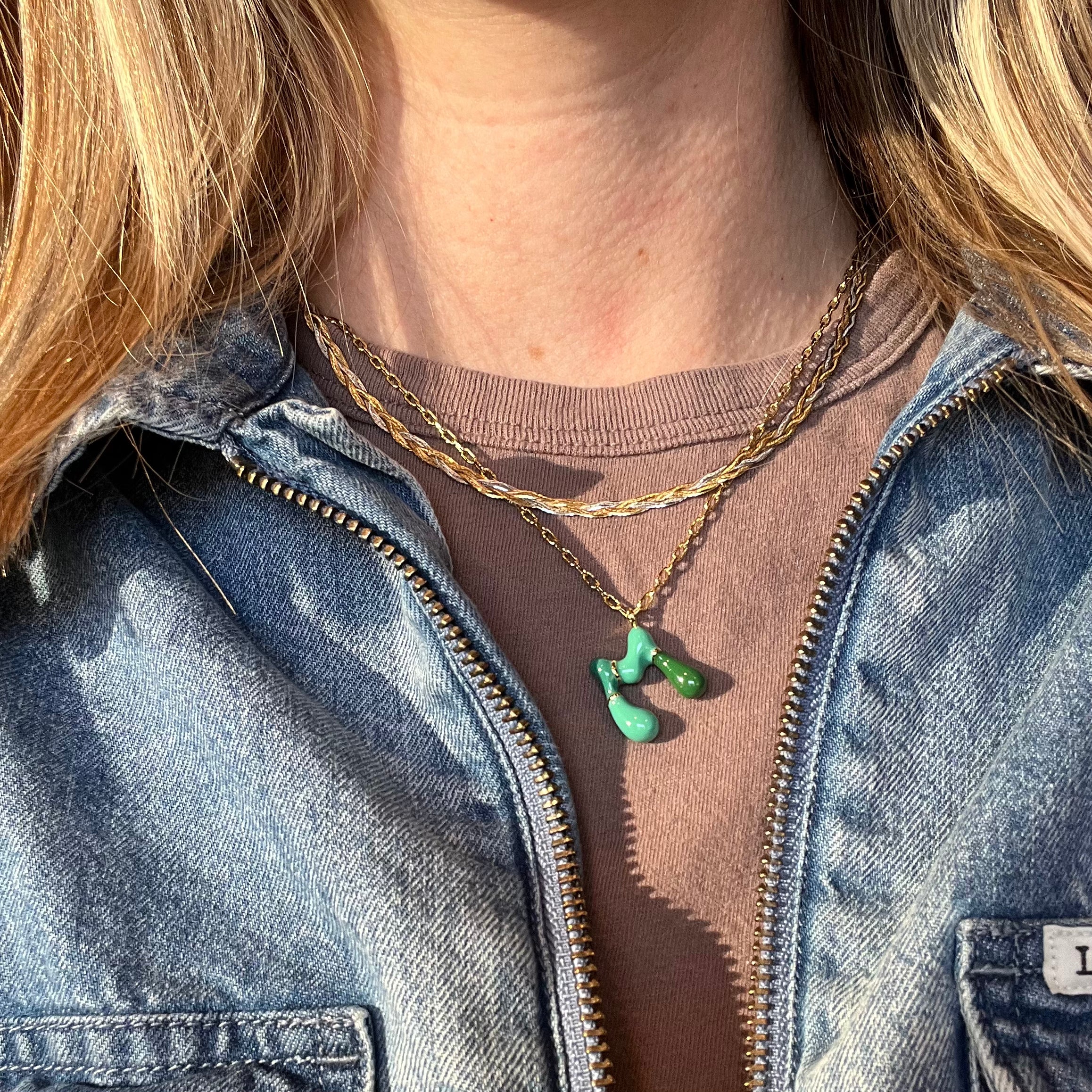 Bubble Letter Necklace - Personalized Initial Pendant Jewelry for Women | Perfect Gift for Birthday, Anniversary & Valentine's Day | Trendy Layering Necklace for Everyday Wear